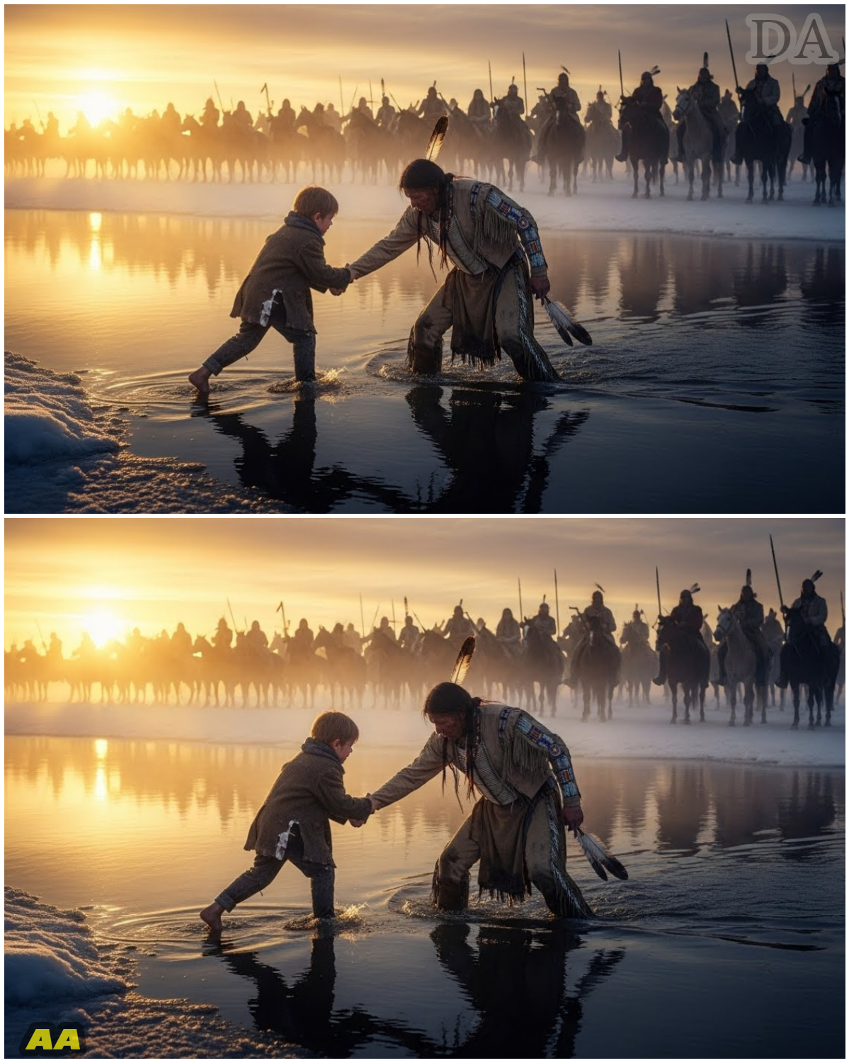 The Dawn of Unity: A Child’s Hand, a Nation’s Peace