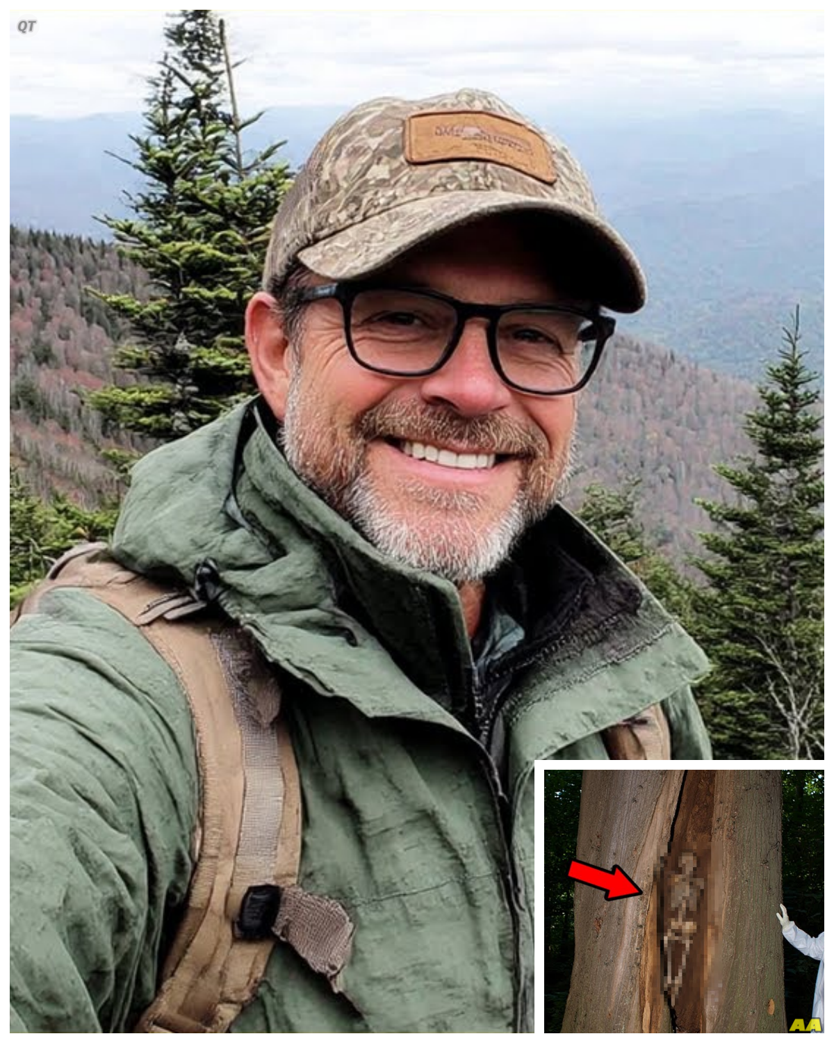 Tourist Vanished in Redwood National Park — His Bones Found 5 Meters Deep Inside Hollow Tree…  In the fall of 2019, 32-year-old Alex Carter, a system administrator from Sacramento, California, disappeared in the forests of Redwood National Park.  A large-scale search operation involving dozens of people yielded no results.  His car was found in a parking lot, but there was no sign of Alex or his gear.  The case was filed as an accident, just another tourist swallowed up by the wilderness.  But three years later, a group of cavers would make a chance discovery that would turn this mundane missing person case into one of the most terrifying and inexplicable mysteries in the park’s history.  A discovery that would present investigators with an unsolvable puzzle.  How could a living person have been walled up inside a solid tree 5 m underground? Alex Carter was a man who could easily be described as inconspicuous.  He led a quiet, measured life, working in an office and setting up computer networks.  He had no extreme hobbies or risky relationships.  His only outlet and true passion were landscape photography and drone photography………..