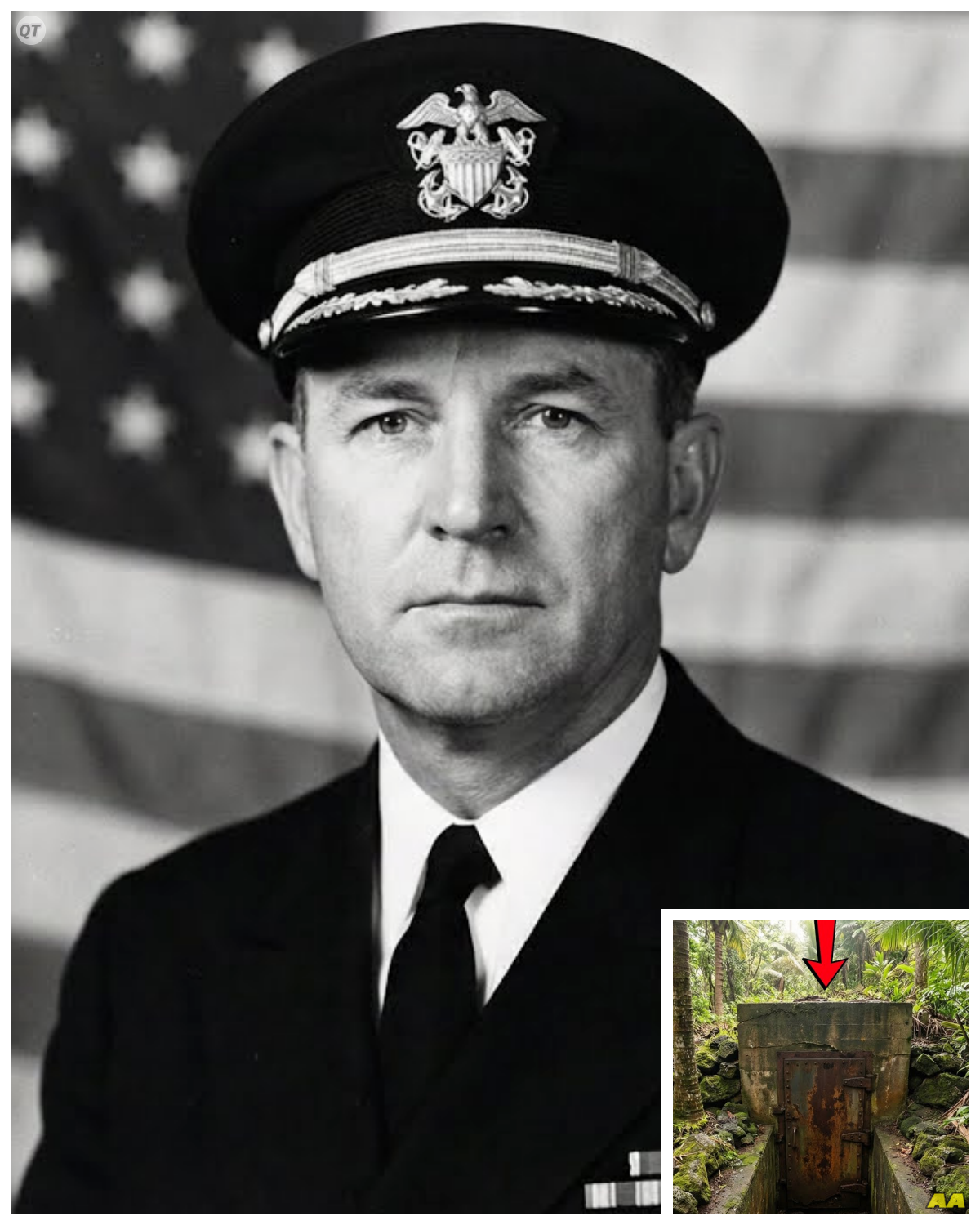 US Naval Commander Vanished After Pearl Harbor — His Bunker Was Found Sealed in Hawaii  In November 2023, construction crews preparing the foundation for a new visitors center at Joint Base Pearl Harbor Hickham encountered an obstacle 3.  8 m below ground level.  A concrete structure that blueprints indicated should not exist.  Ground penetrating radar revealed a sealed chamber measuring approximately 9x 6 m built with reinforced concrete walls 60 cm thick.  When engineers breached the chamber on December 4th, they discovered a fully equipped command post containing period appropriate naval equipment classified documents and the skeletal remains of a US Navy officer in full dress uniform seated at a desk.  The officer’s identification tags read CDR JT Morrison USN0 to 78,432.  Commander James Thomas Morrison had been officially listed as missing and presumed dead since December 8th, 1941, the day after the Pearl Harbor attack.  But his personnel file contained no details about his disappearance.  Naval records showed Morrison had commanded a signals intelligence unit monitoring Japanese naval communications from a facility somewhere on Aahu, but the exact location of that facility had been redacted from all surviving documents……… Full in the comment 👇