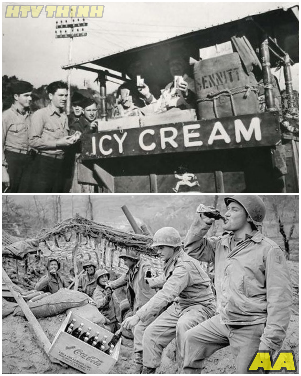 😱 German POWs Couldn’t Believe Ice Cream And Coca-Cola in American Prison Camps 😱 – HTT
