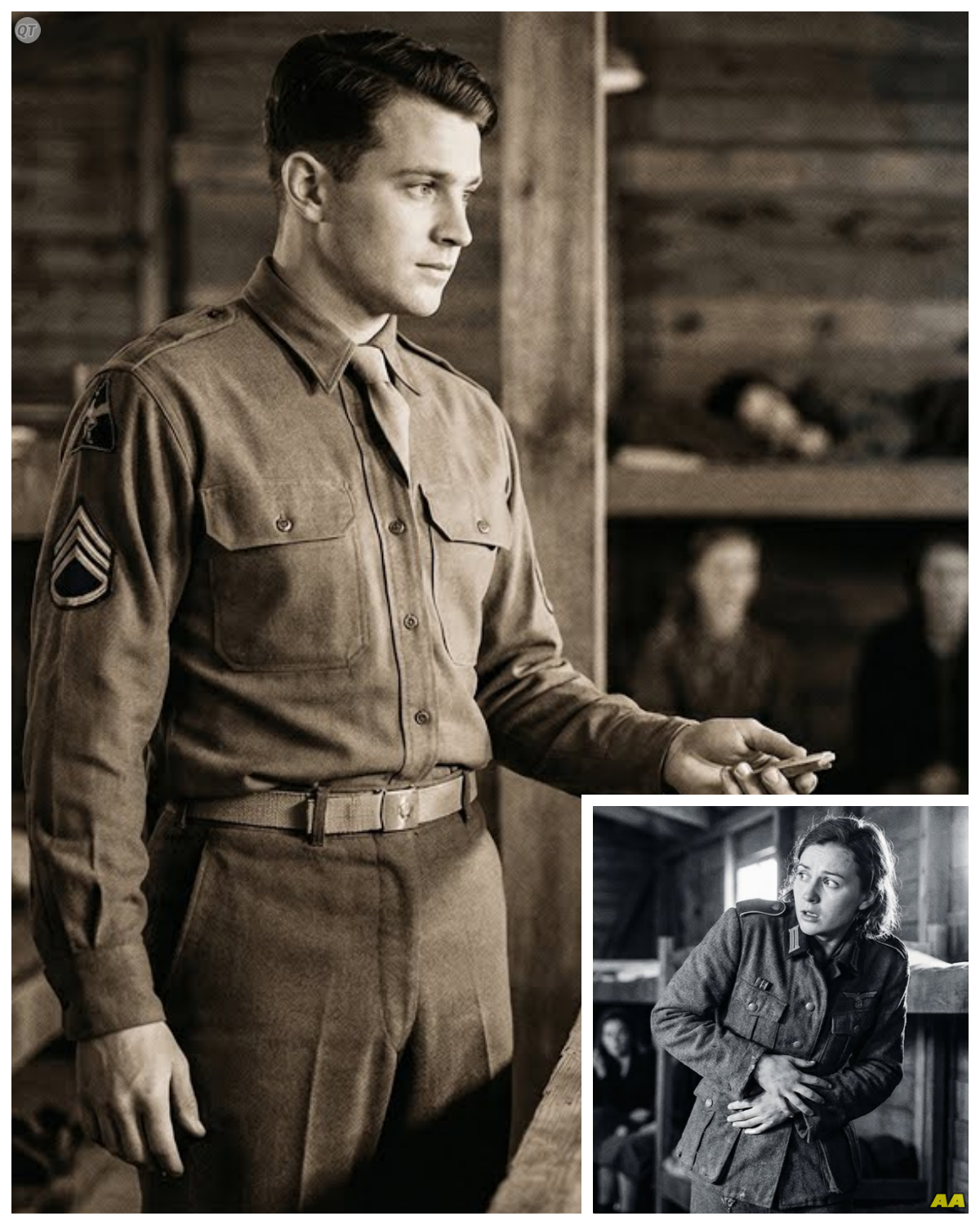 American Guard Caught Her Stealing Food. What He Did Next Changed Everything.  She was caught stealing bread. The American guard’s response changed everything.  Louisiana, 1945. Margarete Vogel risked solitary confinement to steal food for starving prisoners in her barracks. When an American sergeant caught her, she expected punishment—beatings, isolation, starvation rations.  What he did instead shattered everything she’d been taught about the enemy.  This is the true story of a German prisoner of war, an act of theft born from desperation, and the moment when propaganda met reality in the most unexpected way. Full in the comment 👇