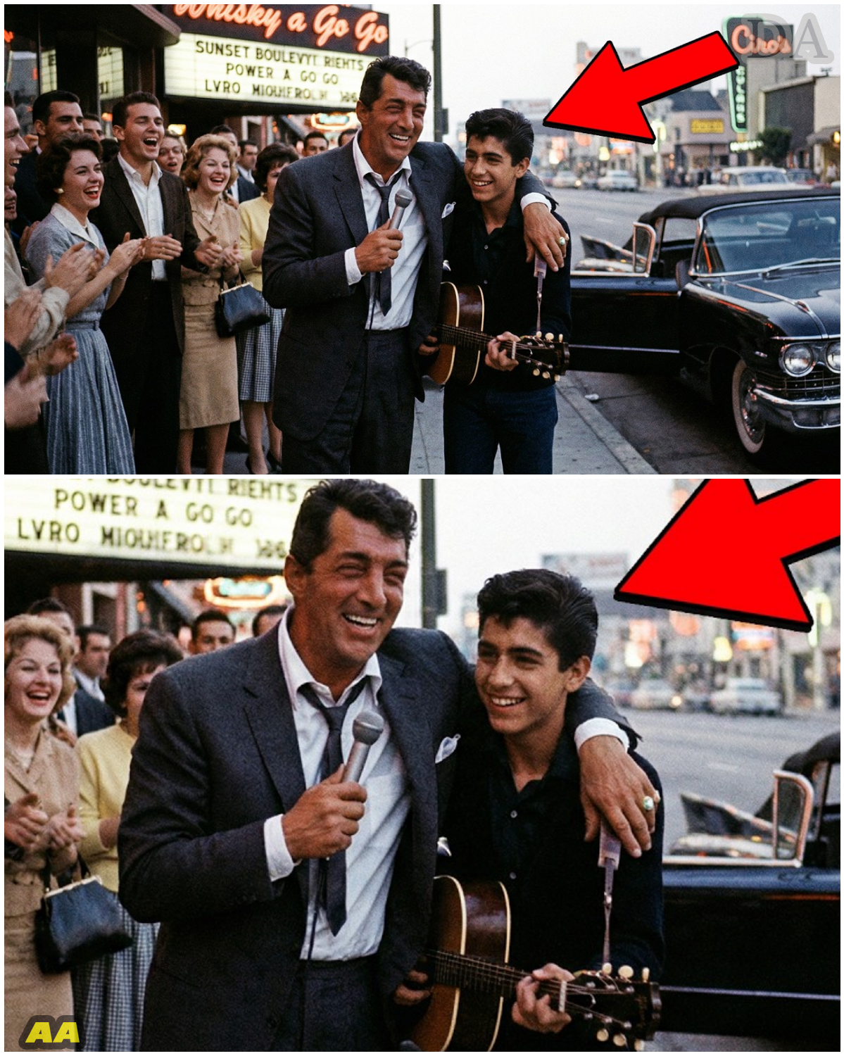 The Sunset Strip Serenade: When a Sidewalk Star Met a Legend