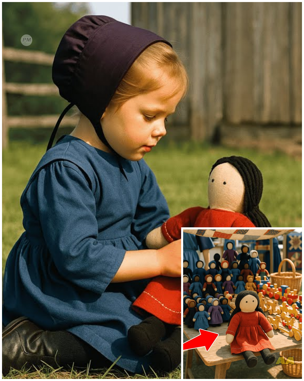Amish Girl Vanished in 1985 — 9 Years Later Her Doll Appeared at a Market Stall No One Recognized