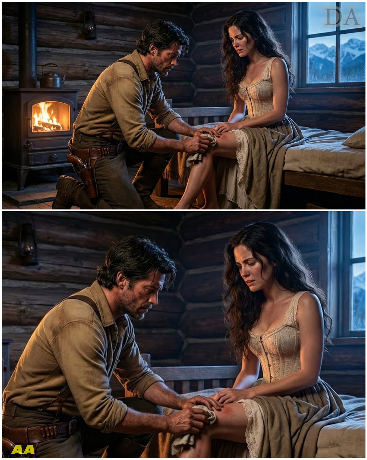 Mercy in the Eye of the Storm: The Rancher’s Unexpected Guest