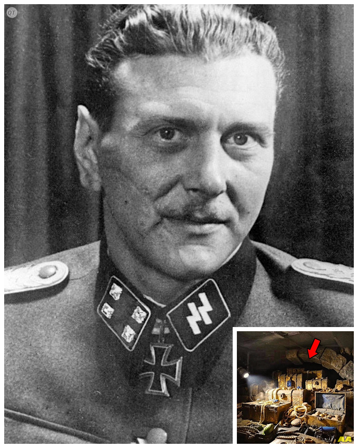 German Lieutenant Vanished in 1945 — 79 Years Later, His Hidden Castle Vault Found by Archaeologists  April 1,945.  The Third Reich was crumbling.  In the fog shrouded valleys of Bavaria, where ancient forests met medieval stone, Schllo Ravenwald stood like a silent witness to the chaos consuming Germany.  The castle’s Gothic spires pierced the smoke-filled sky as Allied artillery rumbled in the distance, growing closer with each passing day.  Inside these walls, Lieutenant Klaus von Steinberg moved through dimly lit corridors with a purpose that seemed to defy the madness surrounding him.  At 32 years old, the decorated Vermached officer had been stationed at this ancestral fortress for reasons few understood.  While his comrades fled westward or surrendered to advancing American forces, von Steinberg remained, his boots echoing through empty halls as he carried out a mission known only to himself and a handful of high-ranking officials who had long since disappeared.  On April 28th, villagers from the nearby hamlet reported seeing him making multiple trips between the castle and a military truck, loading heavy leather cases with an urgency that bordered on frantic.  His uniform was disheveled, his face gaunt and pale.  That evening, as darkness fell over Schlloth Ravenswald, strange lights flickered in the North Tower’s windows.  By dawn, Lieutenant Klaus von Steinberg had vanished without a trace………… Full in the comment 👇