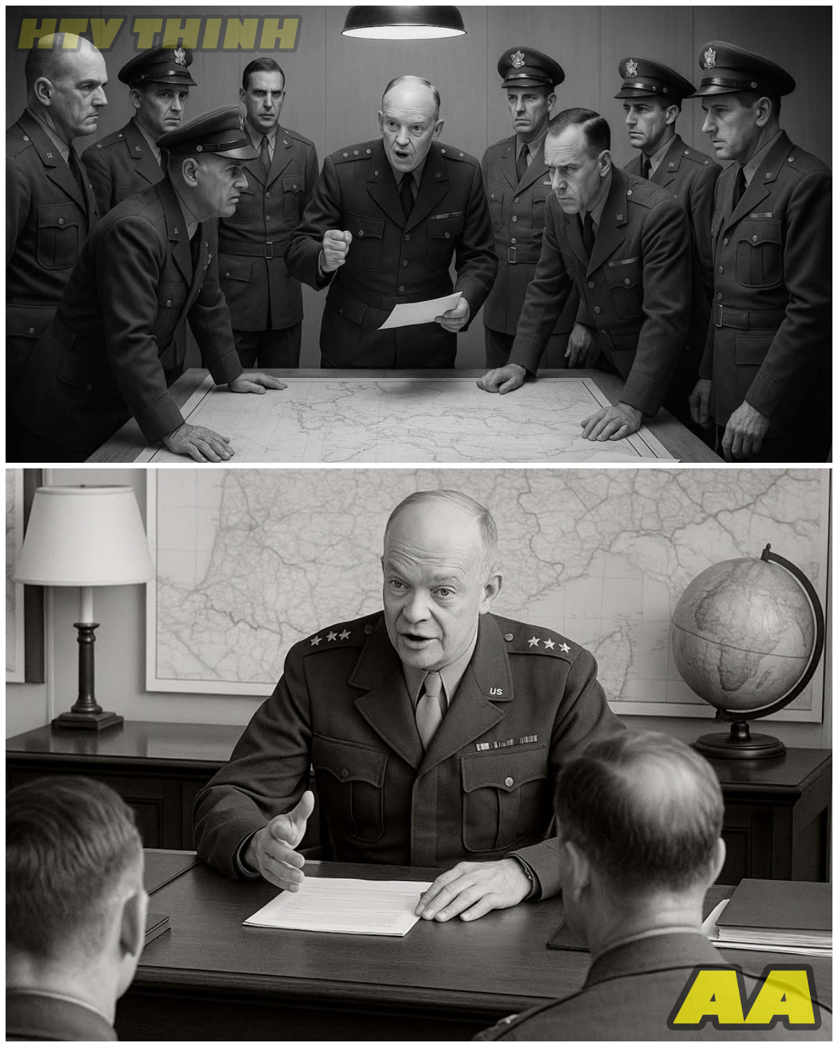 😱 The 48-Hour Gamble: How Eisenhower Risked Everything on Patton’s Promise! 😱 – HTT