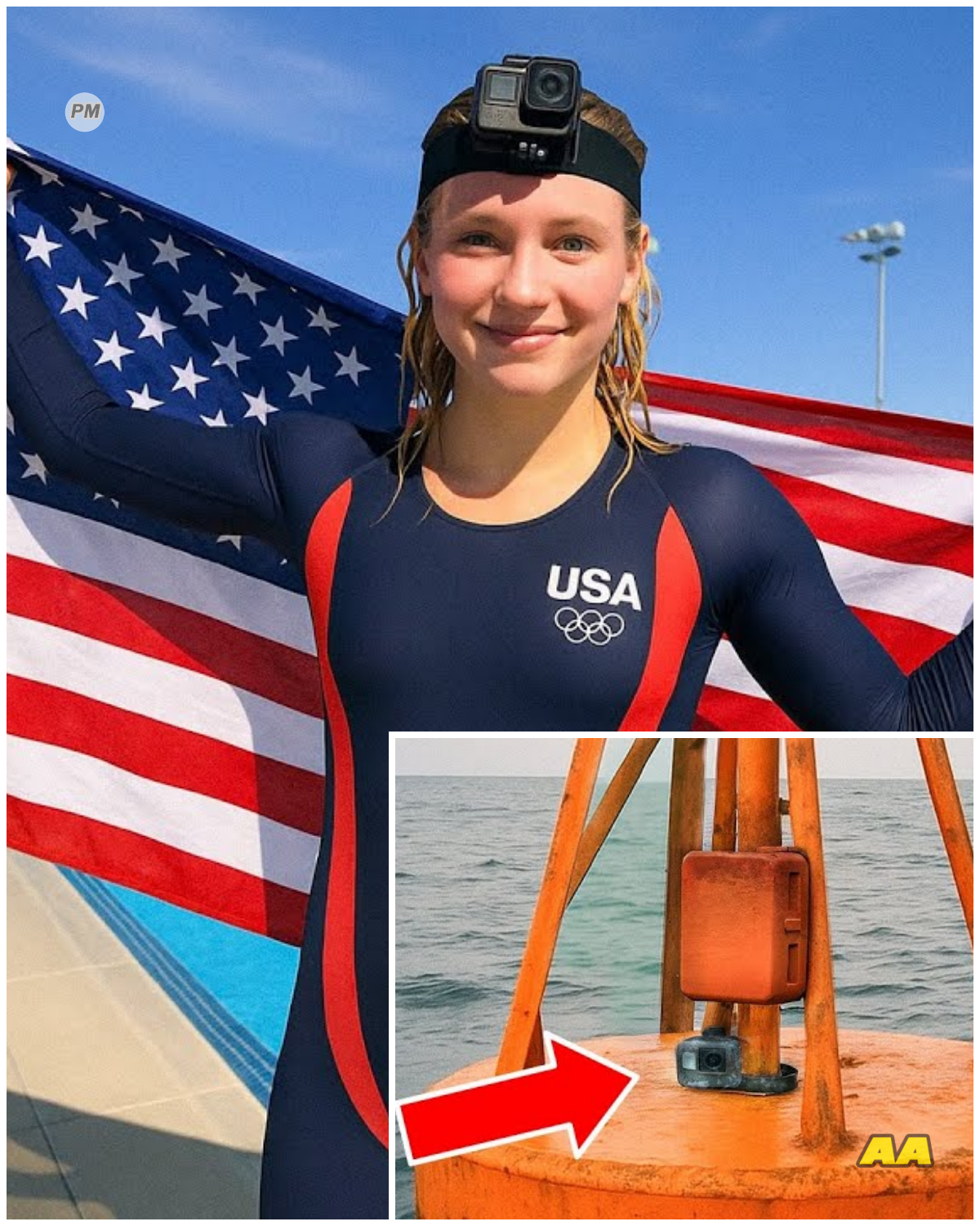 Young Olympic Swimmer Vanished During a Swim, 4 Years Later Her Dad Finds This on a Buoy…