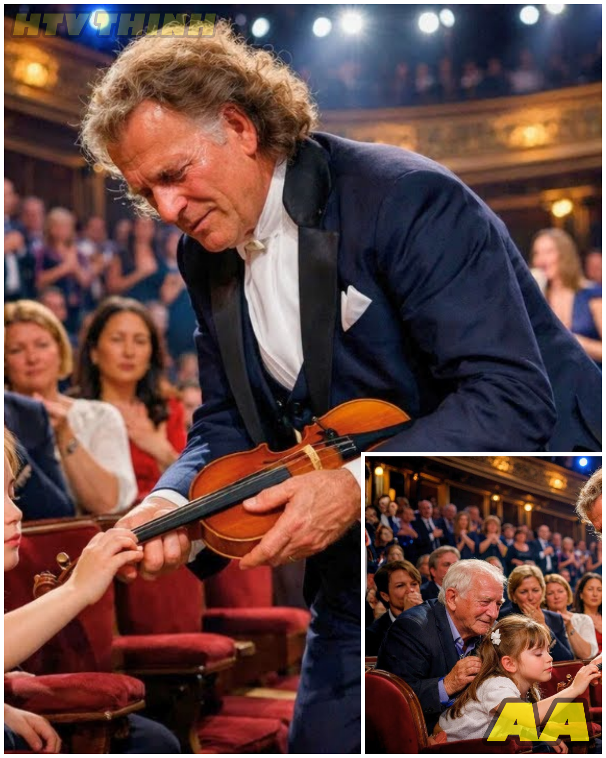 😱 NOBODY WAS PREPARED FOR WHAT ANDRÉ RIEU DID FOR THIS BLIND GIRL 😱 – HTT