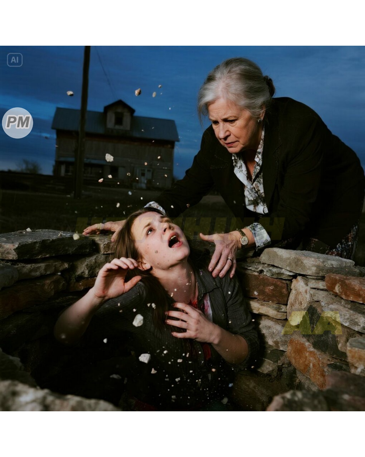 My mother-in-law pushed me into a dry well to get rid of me. At the bottom of the well, I unexpectedly discovered a chest full of gold left by my husband’s ancestors, along with a will stating that whoever found it would become the legal heir…