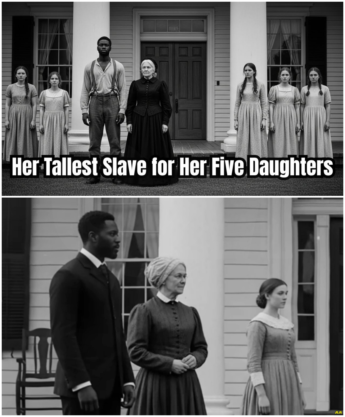 In 1847, a Widow Chose Her Tallest Slave for Her Five Daughters… to Create a New Bloodline