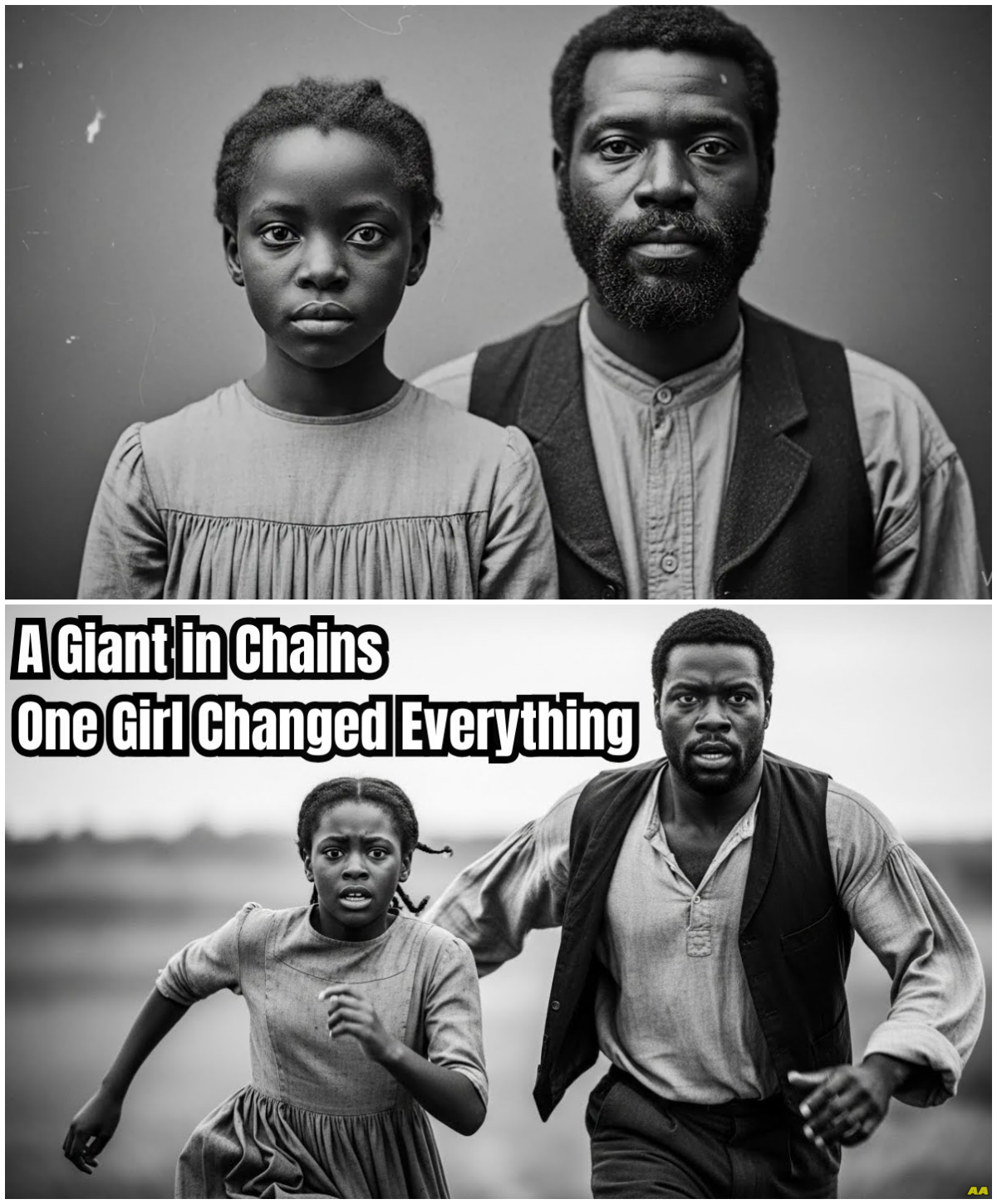 Black Girl Saves an Enslaved Giant Left to Die — What He Did Next Shocked Everyone (1867)