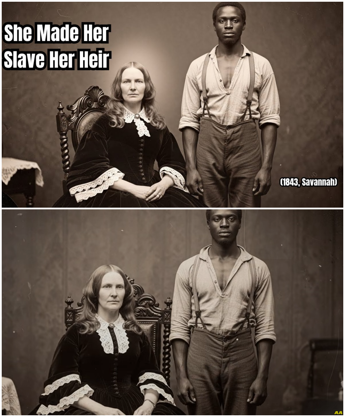 (1843, Savannah) She Made Her Slave Her Heir— And the Family Who Tried to Erase Her