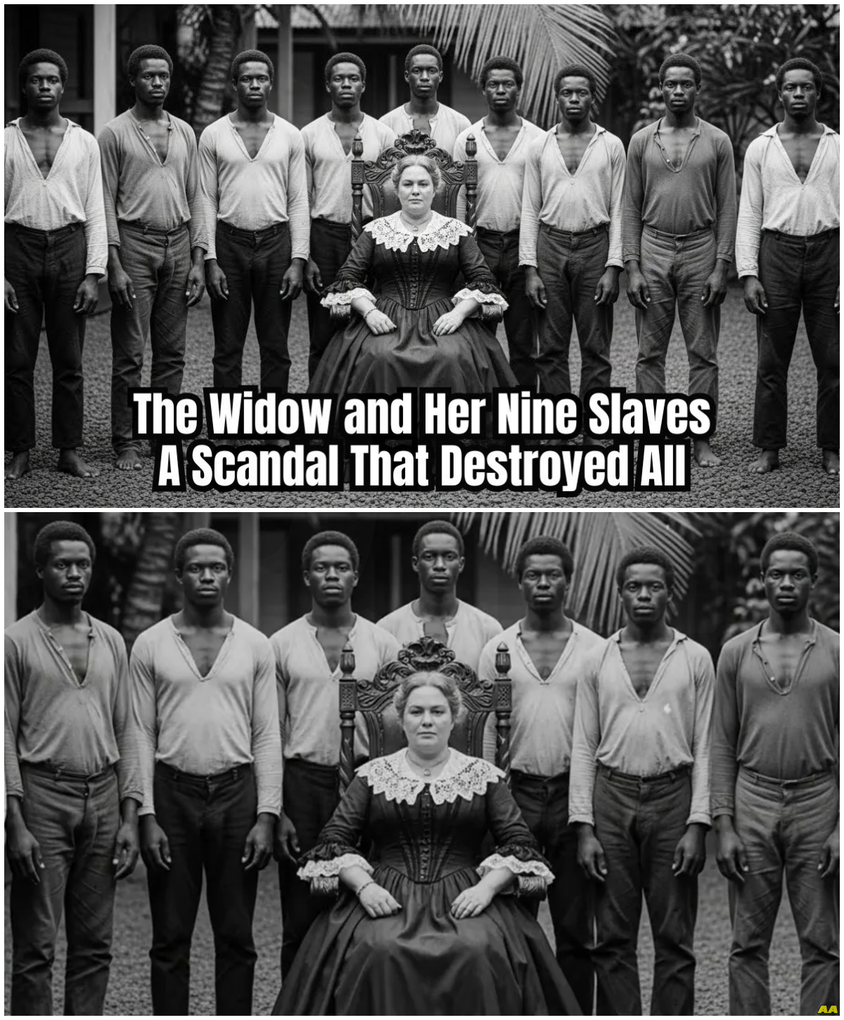 The Widow and Her Nine Slaves: The Secret That Shattered an Empire | Réunion Island 1843