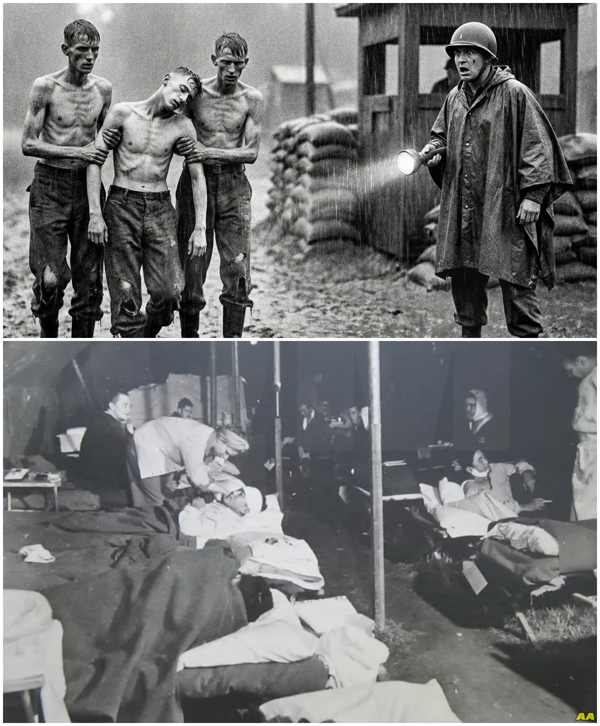 Skeletal German teens barely survived. The US sergeant’s mercy shocked everyone!