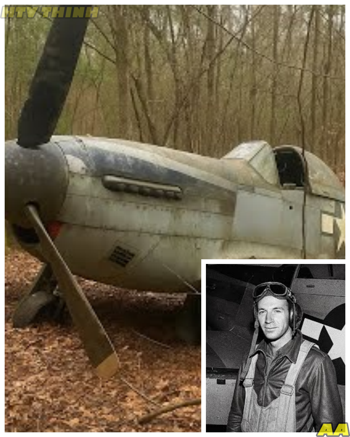 🙊 The Mysterious Disappearance of a WWII Pilot: Secrets Unearthed in a Forest 🌲✈️  This gripping story begins in September 1943, when Lieutenant Robert “Bobby” Mitchell took off on what was believed to be a routine reconnaissance mission over occupied France. When his P-51 Mustang vanished without a trace, the Army Air Forces declared him missing in action, leaving his family to mourn with only a folded flag and a letter of condolence. Sixty years later, hikers stumbled upon the rusted remains of his aircraft deep in a Belgian forest, far from its expected flight path, riddled with bullet holes that told a different story. Inside the cockpit, investigators uncovered evidence that would compel the military to disclose a classified mission involving the rescue of Allied prisoners from a camp that officially never existed. What secrets lay buried with Bobby’s plane, and how far will the truth go to challenge the narratives crafted by those in power?  THE FULL STORY👇