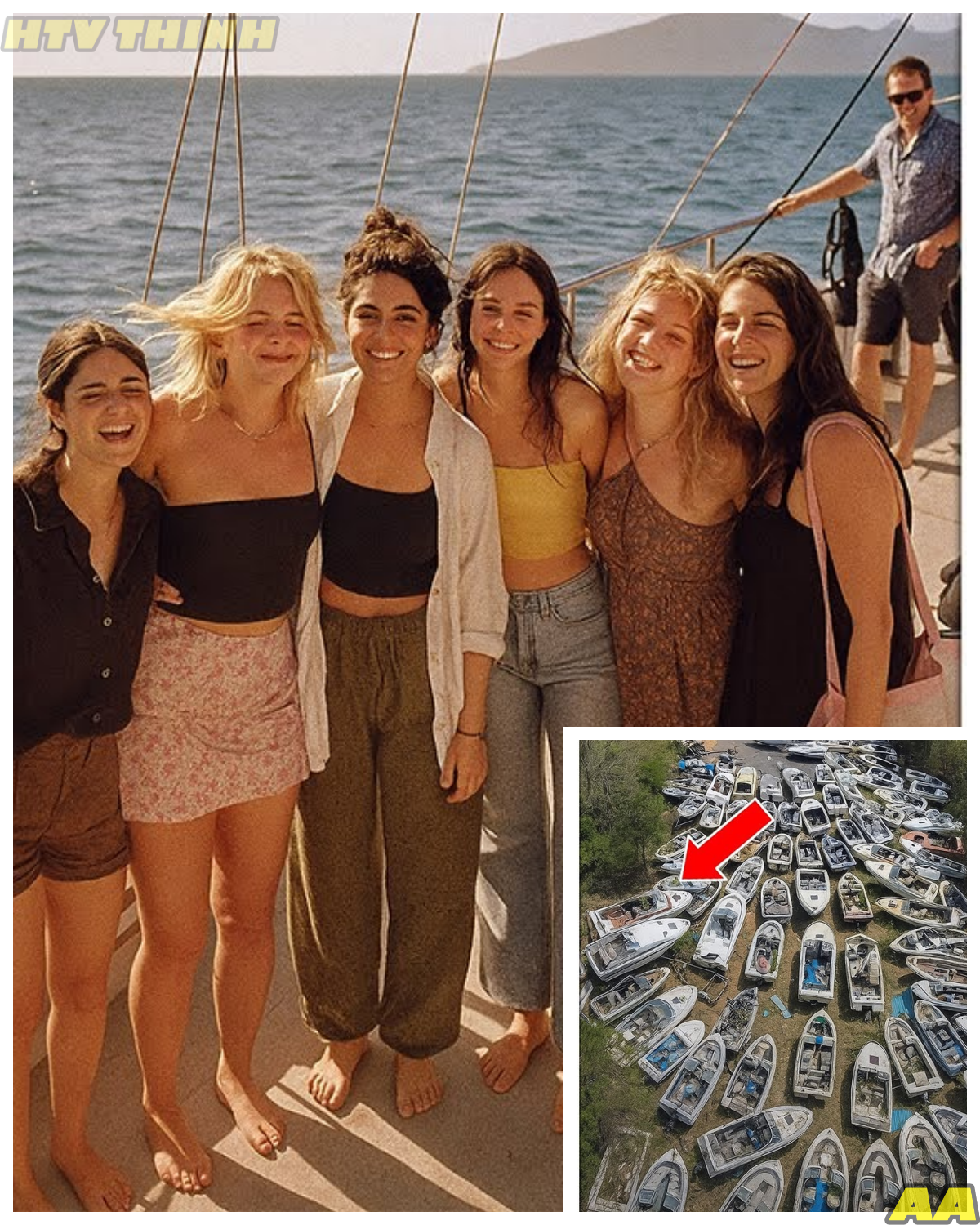 🙊 The Chilling Mystery of Eight Friends: Secrets Beneath Cedar Lake Revealed 🌊🔦  This is the haunting story of eight college friends who set out for a carefree weekend at Cedar Lake in the summer of 2017, only to vanish without a trace. Despite promises to return by Sunday night, their boat disappeared, leaving no wreckage, distress calls, or clues behind, and their families were left in a state of agonizing uncertainty. For five long years, desperate searches turned up nothing until a drone hobbyist made a chilling discovery in 2022—dozens of boats scattered like white bones across a hidden graveyard in the lake’s depths. Among the wreckage, investigators uncovered evidence that revealed the friends hadn’t simply drowned; they had been murdered to keep a secret worth millions. What dark truth lay behind their disappearance, and who would go to such lengths to silence them?  THE FULL STORY👇