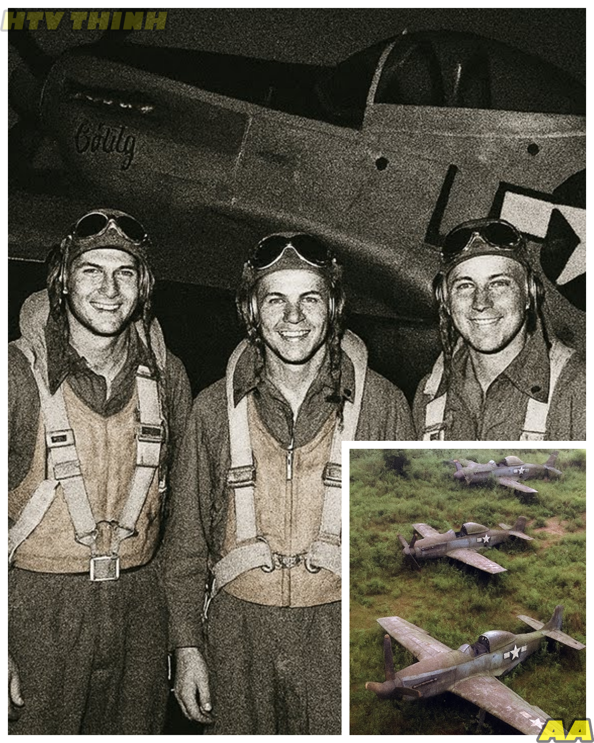 🙊 The Dark Secret Behind Three Missing Pilots: A WWII Mystery Unveiled After 75 Years ✈️💣  This chilling story begins on October 15, 1944, when three American P-51 Mustangs took off from Bodney Airfield for a routine patrol over occupied Belgium, only to vanish into thin air. Despite perfect weather and experienced pilots, Lieutenants Daniel Garrett, Francis Holbrook, and Robert Whelan disappeared without a trace, leaving behind no distress signals or wreckage. For decades, their families mourned empty coffins, unaware of the dark truth that lay buried beneath a Belgian field. In 2019, excavation for a wind farm unearthed the intact planes, arranged in a defensive triangle, with Garrett’s remains clutching a torn journal page that ominously read, “They made us disappear.” What secrets did these pilots uncover, and why did the Allied Command go to such lengths to erase them from history?  THE FULL STORY👇