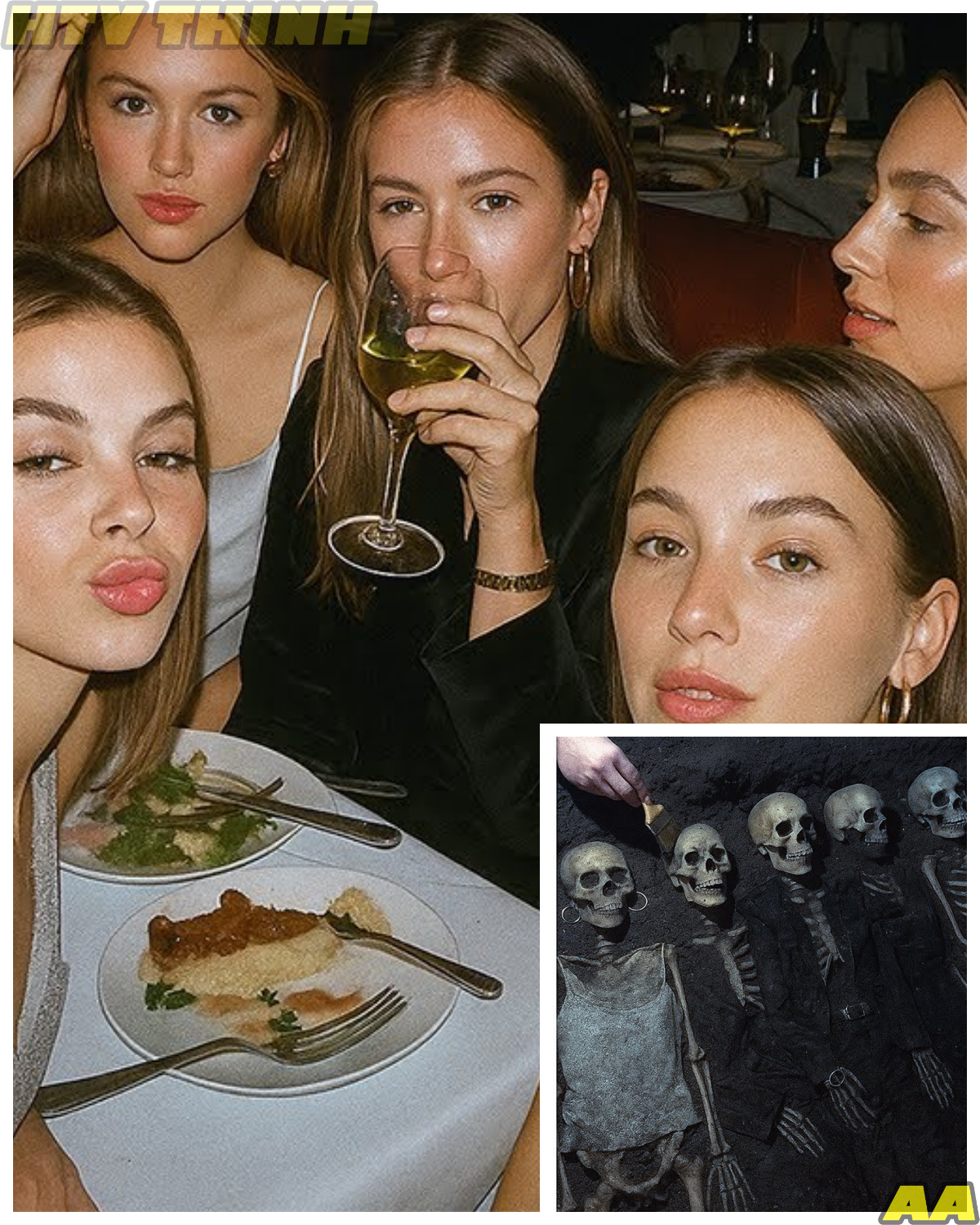 🙊 Five Friends Disappear After Dinner: A Chilling Discovery Two Years Later 🔍🕵️  This gripping story begins on May 18th, 2019, when five friends leave Paradiso Restaurant, their laughter echoing into the night as they step out into a bustling street. But within moments, they vanish without a trace—no witnesses, no security footage, and no bodies to be found. For two agonizing years, their families search relentlessly, with Sophia’s boyfriend offering a $500,000 reward and organizing vigils in a desperate plea for answers. Then, a construction crew uncovers a hidden foundation on Riverside Drive, revealing the bodies of the five women, still wearing the dresses from their last Instagram posts. But the real horror lies in what Daniela discovers in her sister Chloe’s clenched fist—a torn piece of monogrammed shirt, belonging to someone who swore they weren’t wearing it that night. What sinister truth could explain their disappearance, and will it finally bring closure to the families left in agony? THE FULL STORY👇