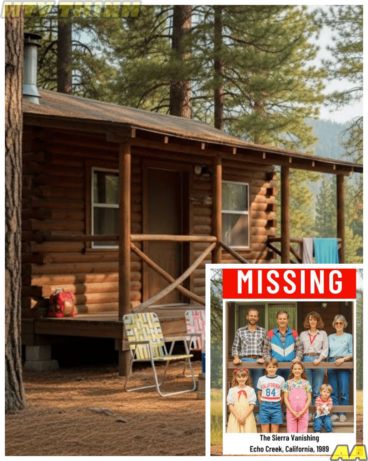 🙊 The Sierra Vanishing: Two Families Lost in the Wilderness 🔍🌲  In a chilling true story, two families vanished from a California campground in 1989, leaving behind a community gripped by fear and confusion. As rangers scoured the rugged terrain, the case became one of America’s most baffling cold cases, with no leads and no clues to explain their disappearance. Four long years later, a ranger’s chance encounter on a distant ridge would finally bring the haunting mystery to light, revealing the secrets hidden within the Sierra Nevada mountains. What horrors did those families face in their final moments, and what dark truths would emerge from the depths of the wilderness? This gripping narrative delves into the chilling unknown and the relentless quest for answers that would change lives forever. THE FULL STORY👇