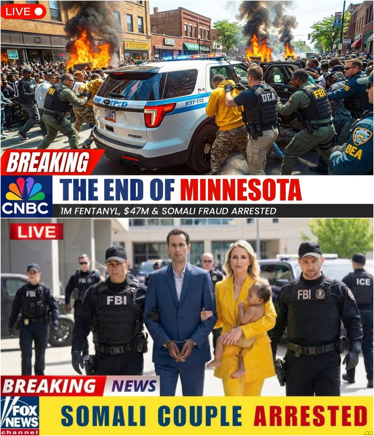 1 MIN AGO: FBI & DEA Raid Minnesota — 1M Fentanyl Pills, 47M Cash & Somali Fraud Family EXPOSED