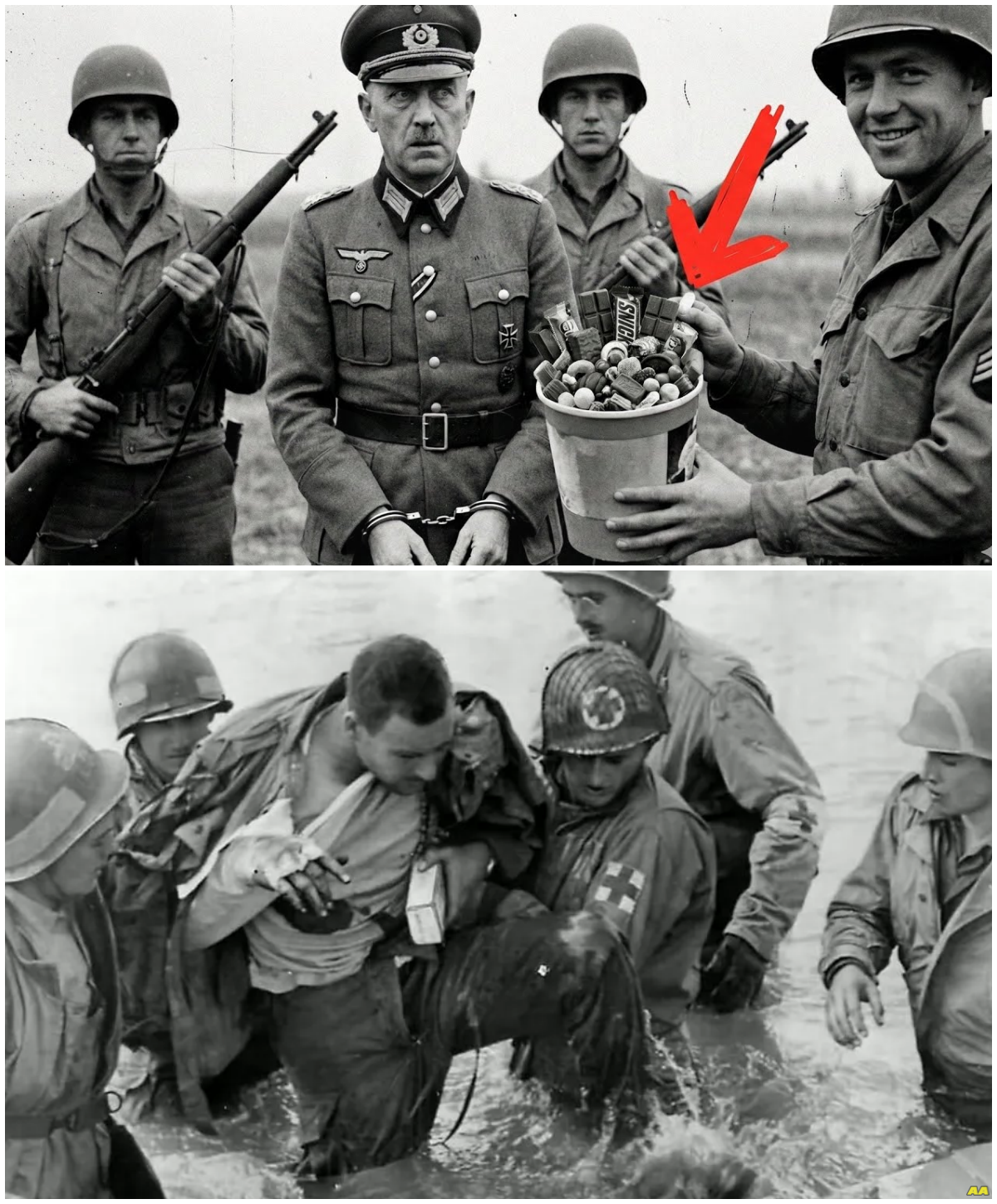 German General captured & SHOCKED by American soldiers’ treatment!