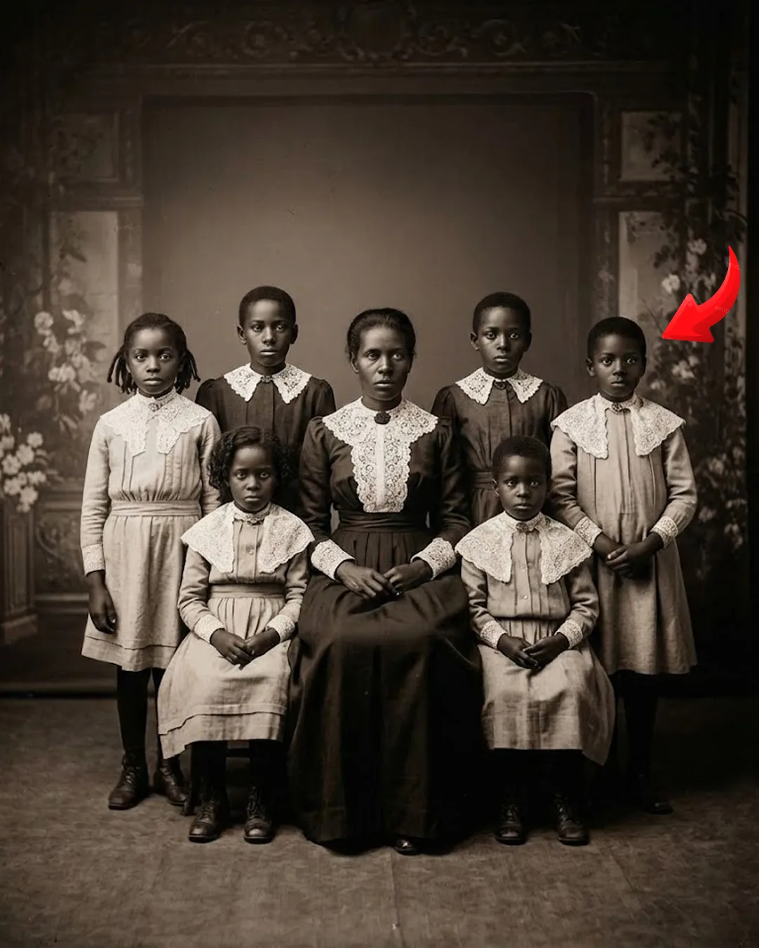 1908 Family Photo Uncovered — Experts Are Stunned by What’s Found Between the Girls