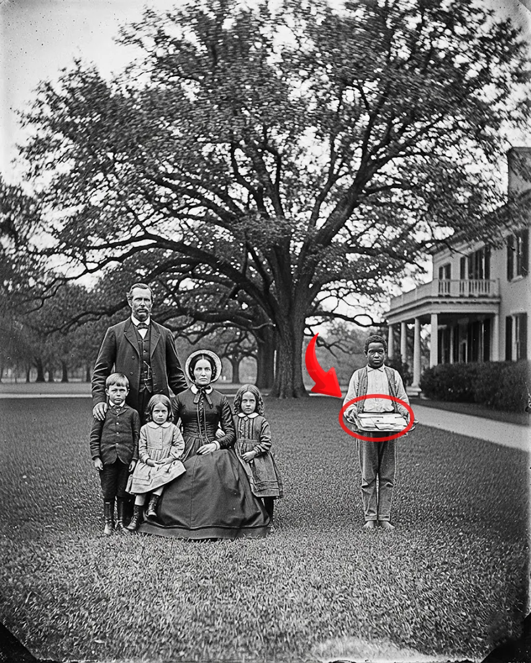 This 1857 Photo Looked Like a Celebration — Until You See What the Enslaved Child Is Forced to Hold