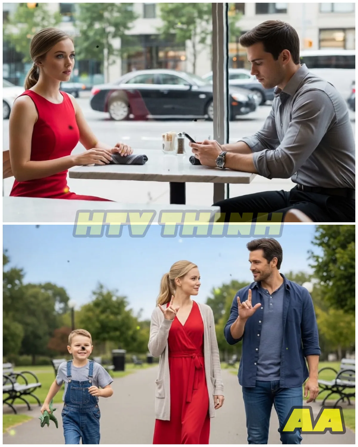 🌸☕🧏‍♀️ “A Blind Date Humiliated Her for Being Deaf — Then a Single Dad Signed One Line That Stopped Time” 👨‍👦💔✨