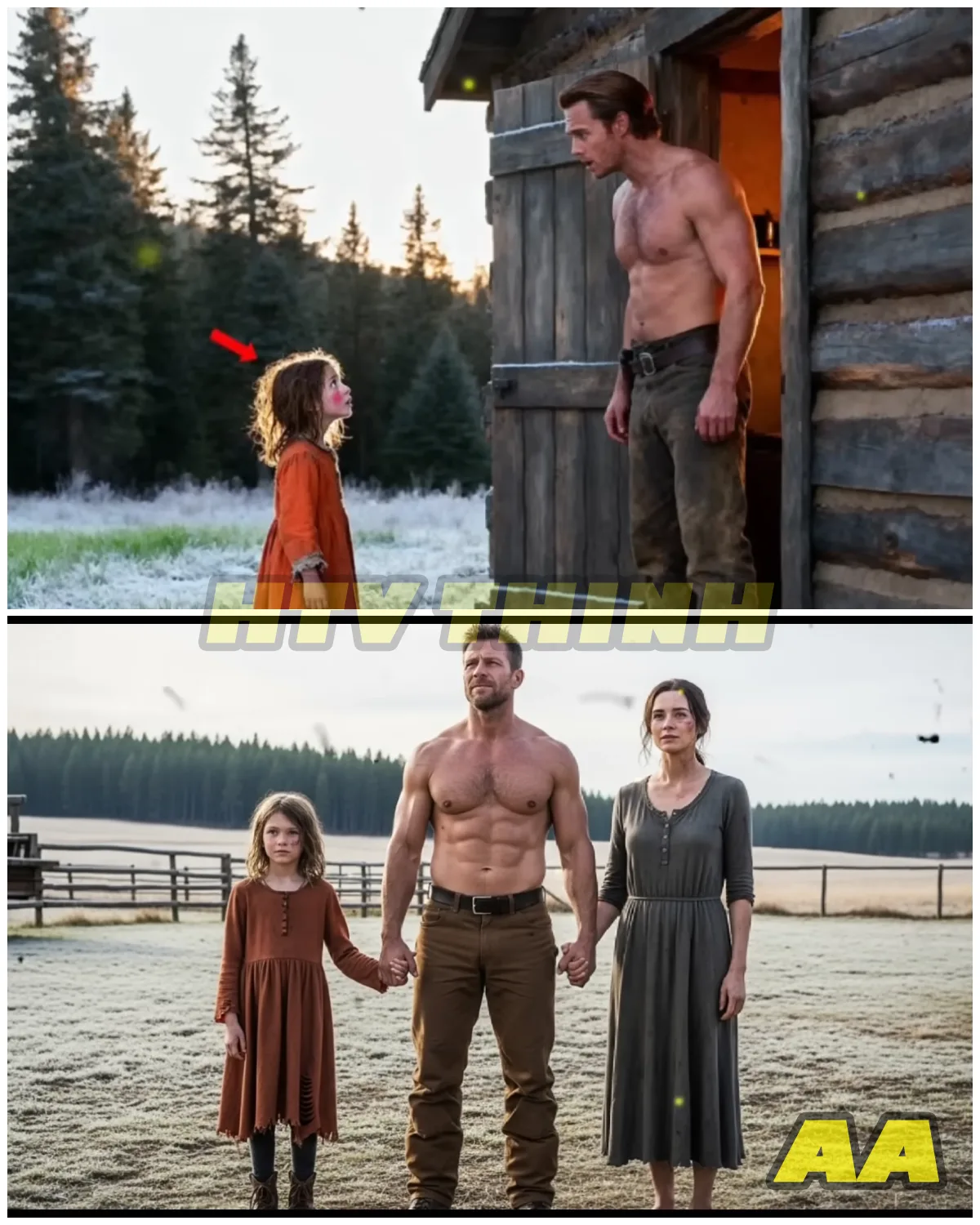 💔🌄👢 “She Fled Barefoot for Help — When a Rancher Heard ‘My Mama Is Dying,’ He Did the One Thing No One Expected” 👧🛖🔥