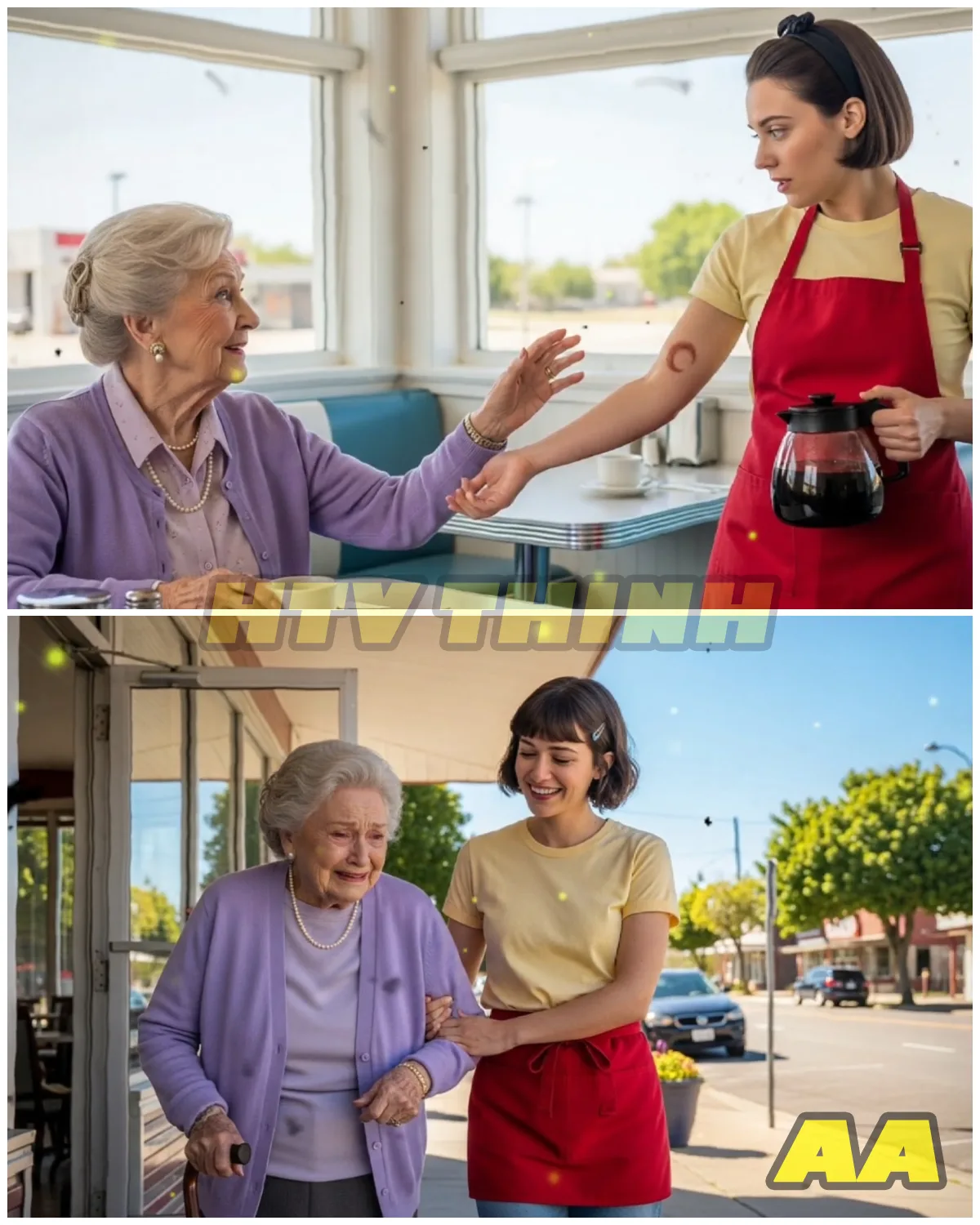 👵🌙✨ “She Noticed the Birthmark and Went Pale — ‘My Daughter Had the Same One,’ the Grandma Said Softly” 💔😢