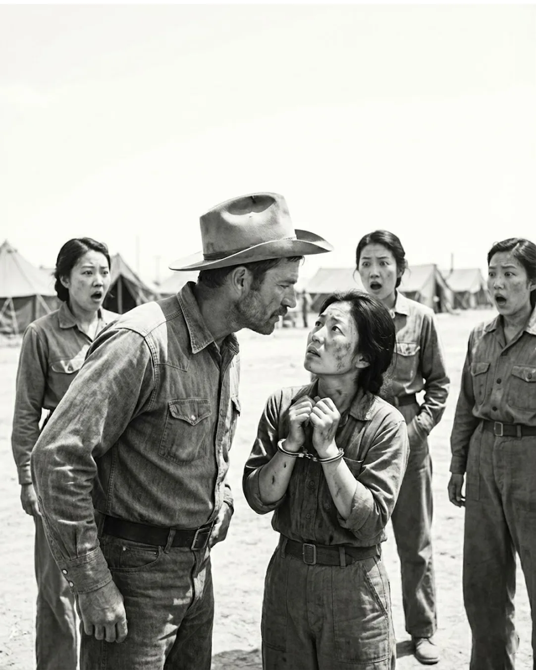Cowboy Said Three Words to Japanese POW Woman — Seconds Later, Everyone Went Silent
