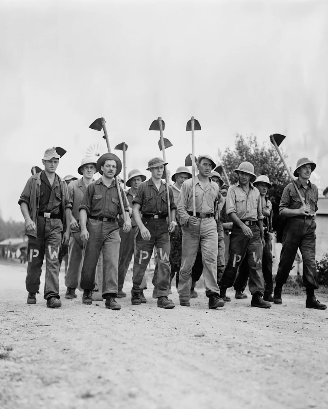 German POWs Mocked U.S.”lazy” Farmer—Until He Started His Engine