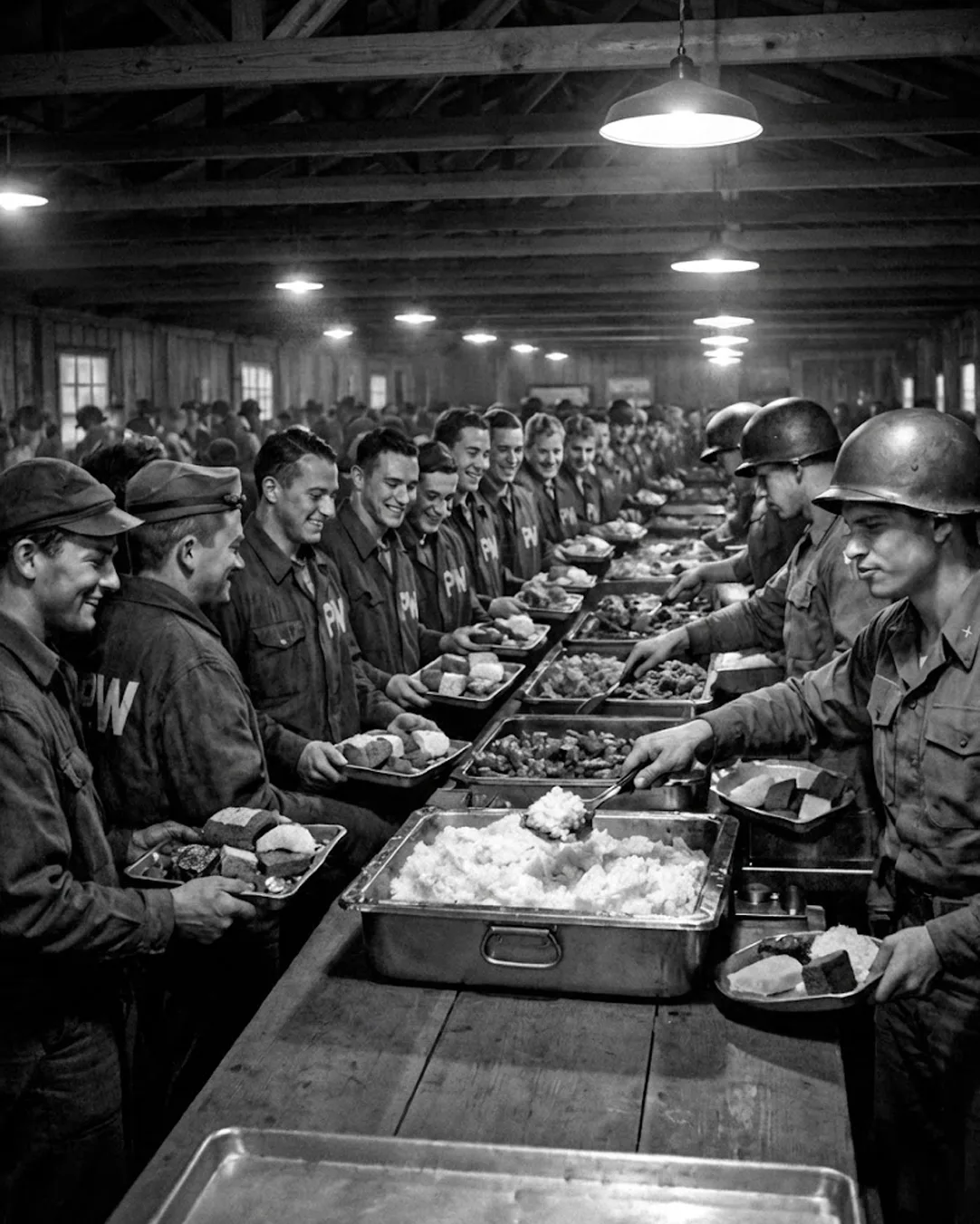 The Americans Said, “Peach Cobbler’s Hot” — German POW Women Went Back for Seconds