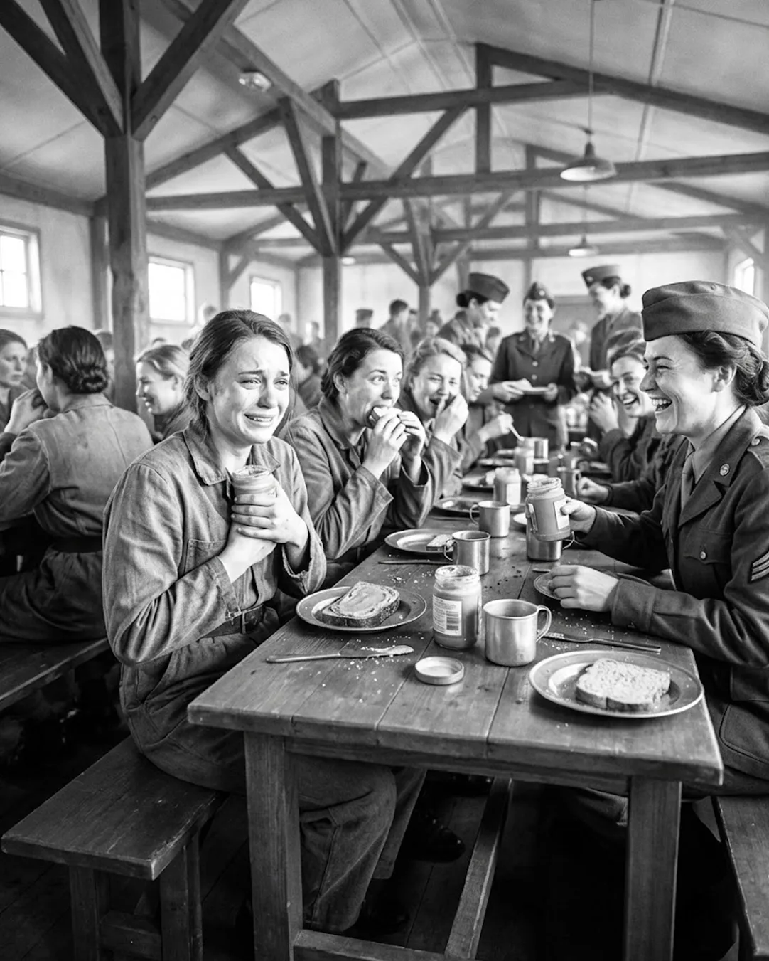“Eat This Brown Paste” – German Women POWs Shocked That Americans Ate Peanut Butter Every Day