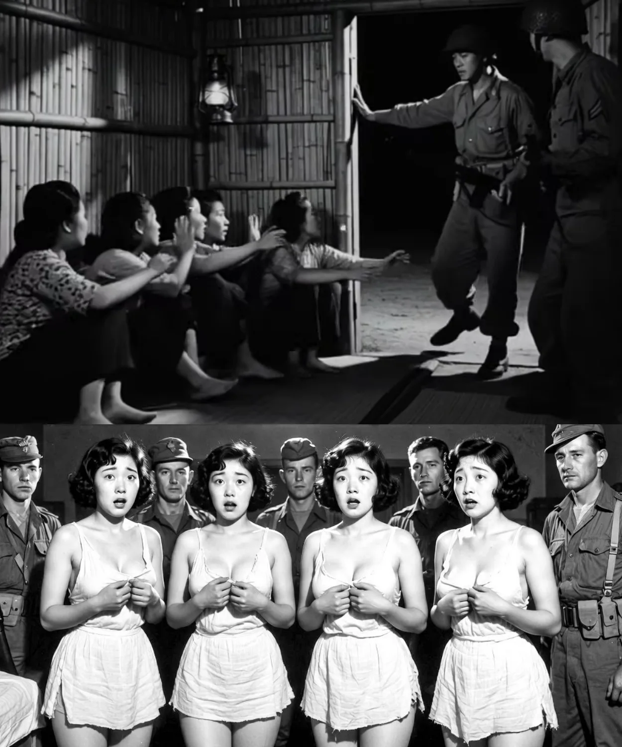 Japanese Comfort Women Broke Down When American Soldiers Came to Save Them