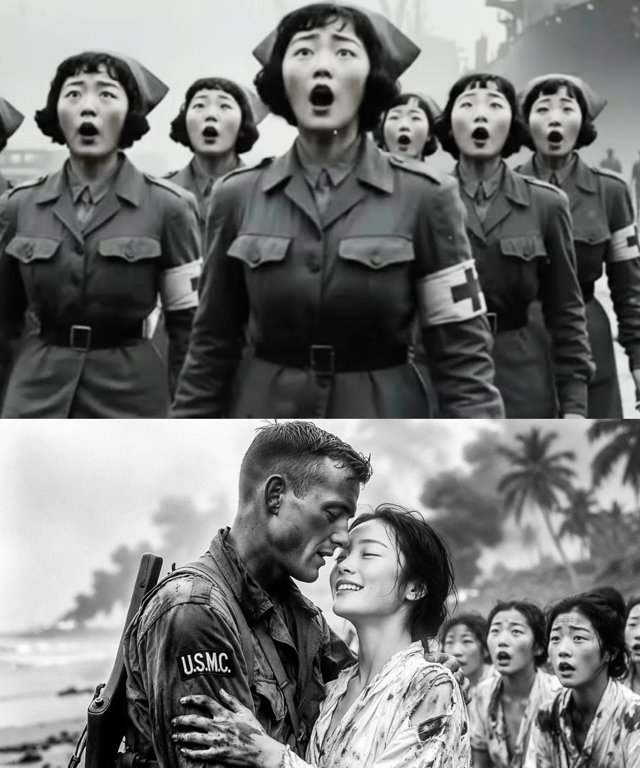 Japanese Women POWs Couldn’t Believe What They Saw When American Soldiers Appeared