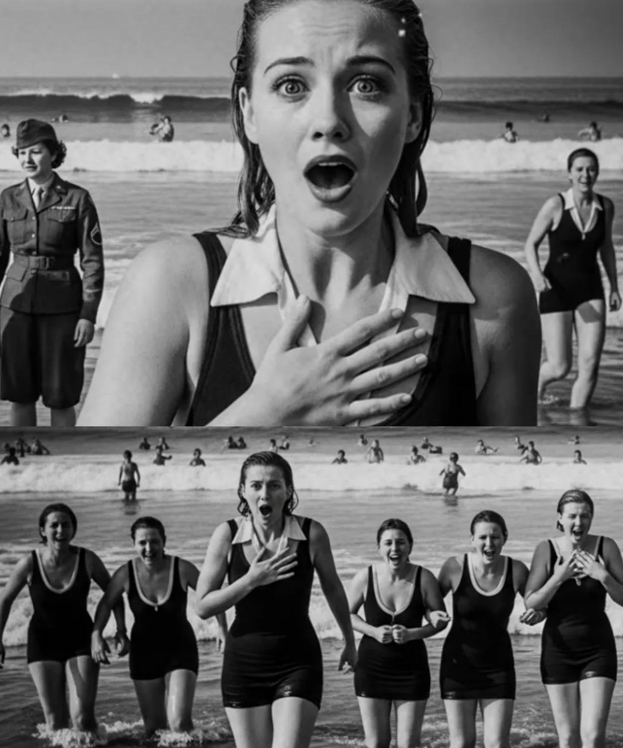 “This Is Heaven on Earth!”—Female German POWs Loved Cooling Off on California Beaches