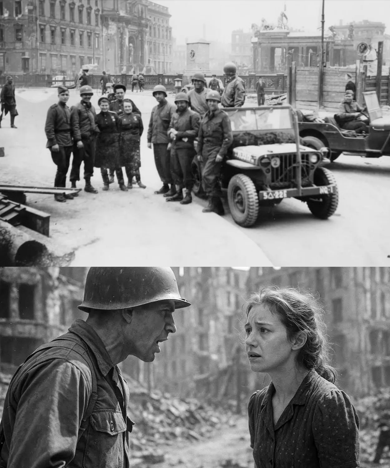 ‘Come With Me,’ Said The U.S.Soldier To The German Woman In Ruined Berlin