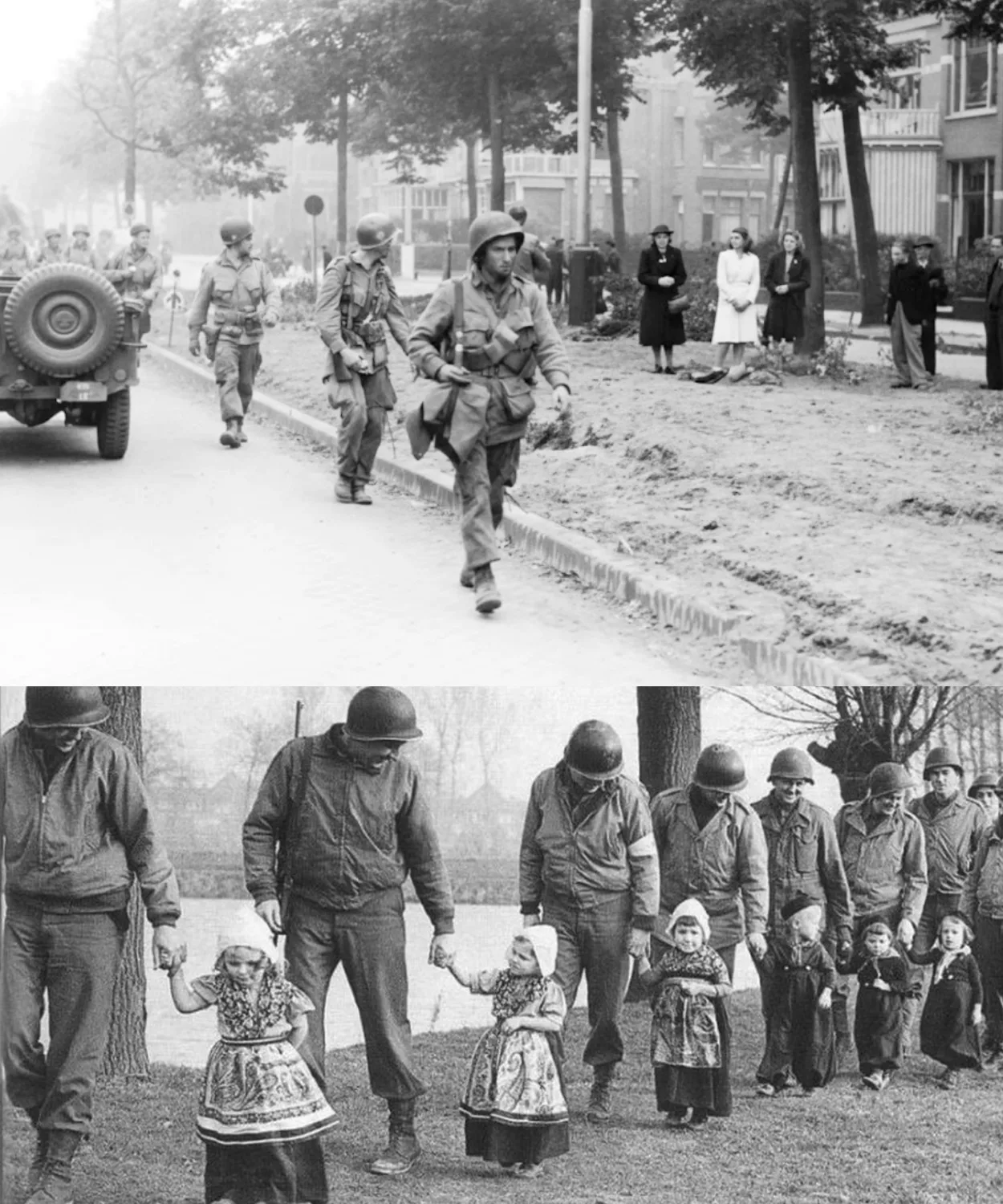 Dutch Civilians Broke Down When American Soldiers Saved Their Children From Starvation