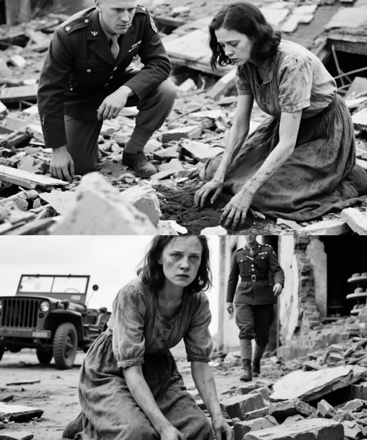When an American Soldier Saved a Starving German POW Woman – “You’re Mine Now,” He Said
