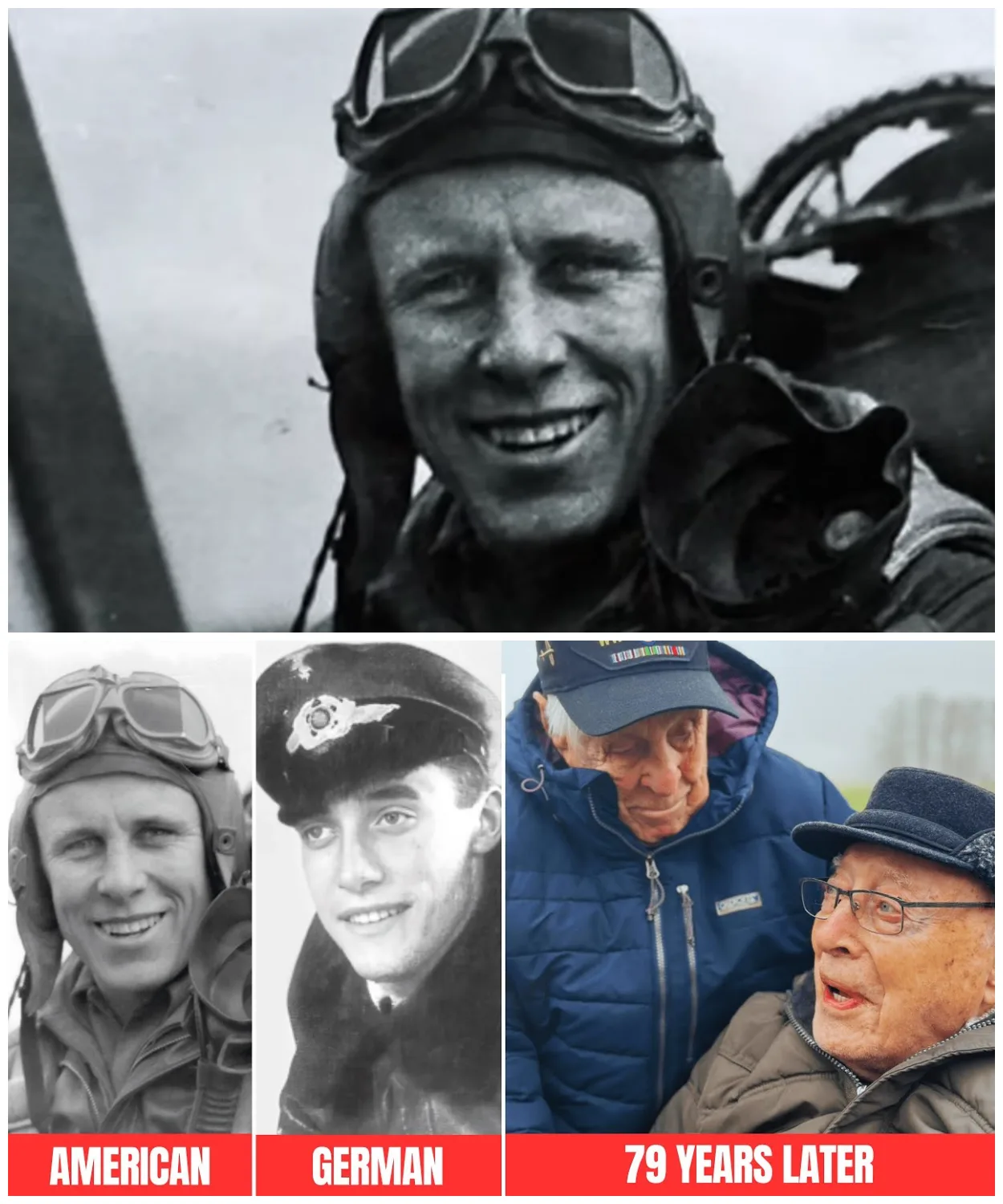 Two Enemy Pilots Saved His Life — 79 Years Later They Met For The First Time