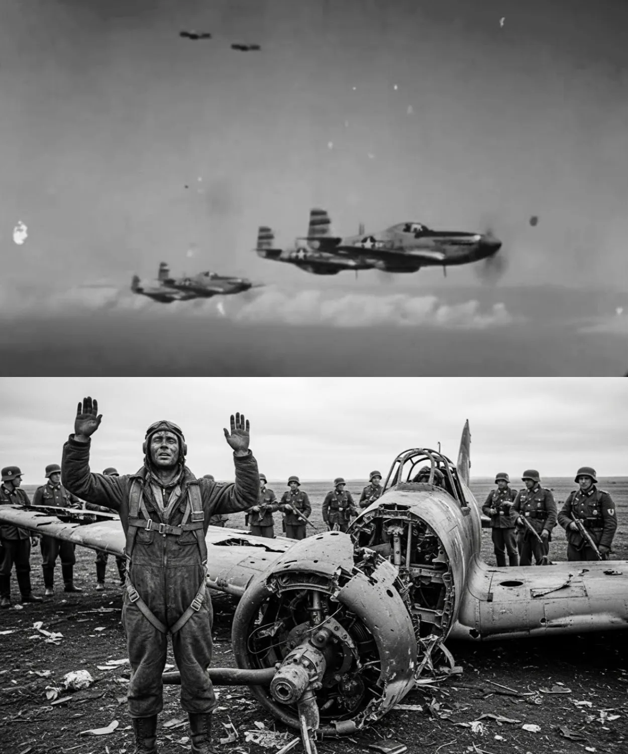 “My Engine’s Gone—I’m Still Flying” A Pilot’s Last Decision Over Europe