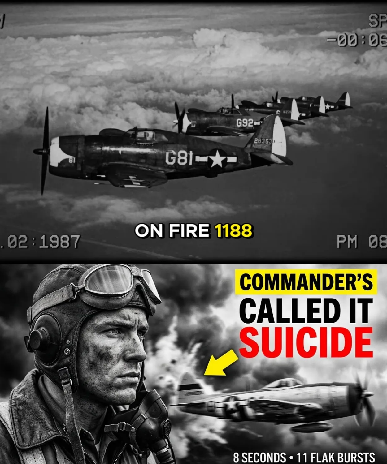 His Commander Called It ‘Suicide’ — Until His Split-S Maneuver Dodged 11 Flak Bursts in 8 Seconds