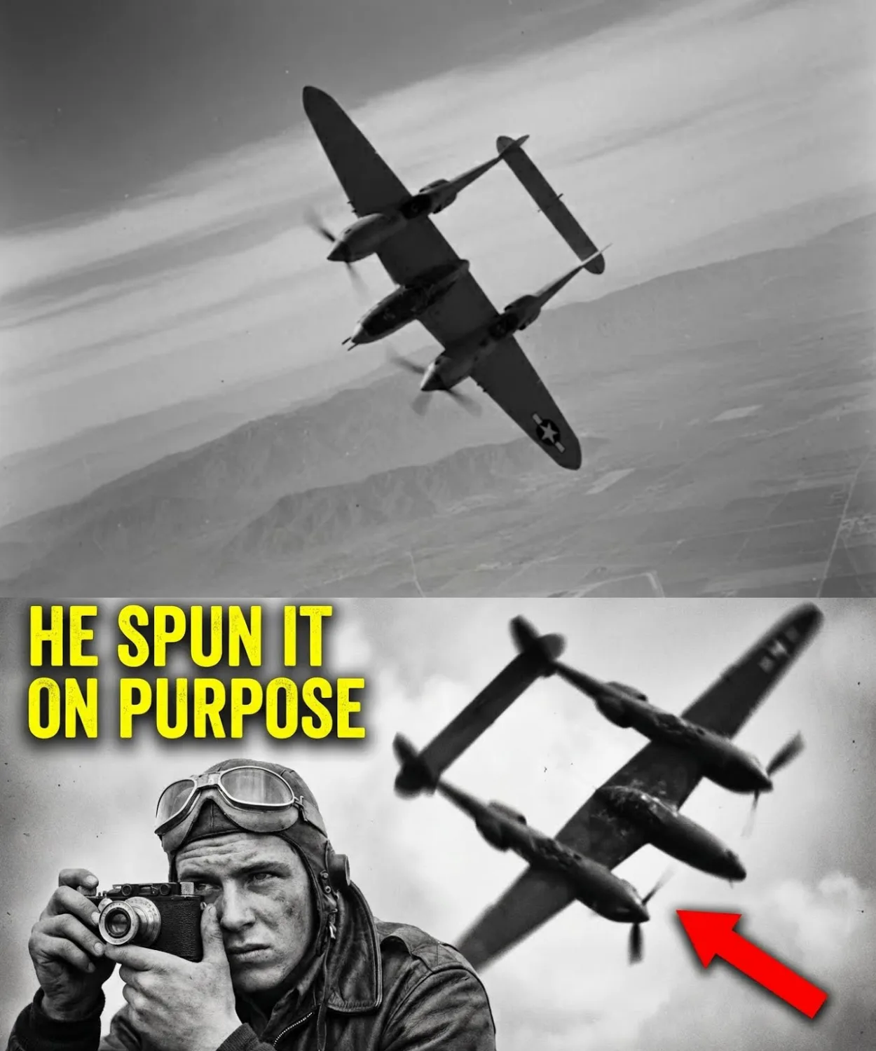 This 18-Year-Old P-38 Cadet Slipped Into a Spin And Discovered a Trick That Outturned 5 Enemy