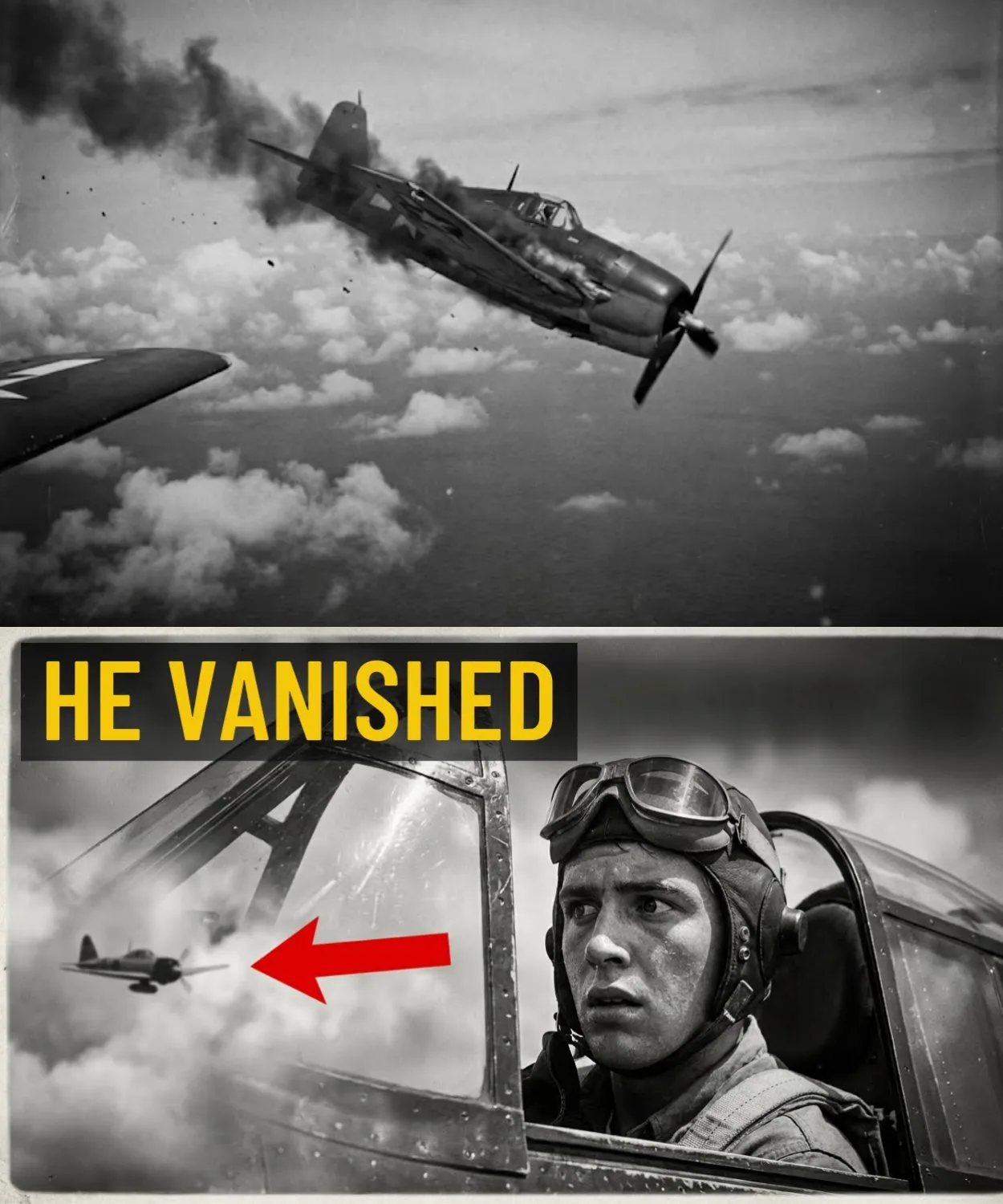 “Where Did He Go?” — Japanese Radios Panicked as First-Mission Hellcat Vanished From 10 Zeros