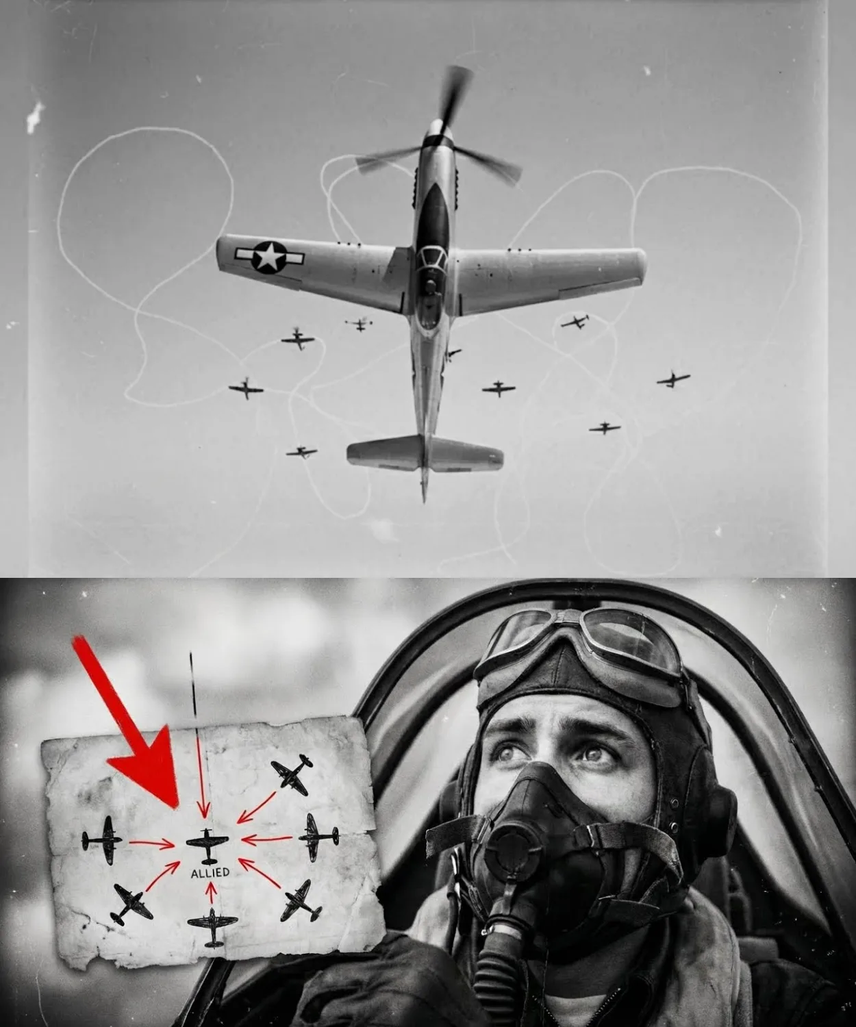 “He’s Gone Vertical!” — German Pilots Aborted After a Rookie Pulled Away From 8 Interceptors