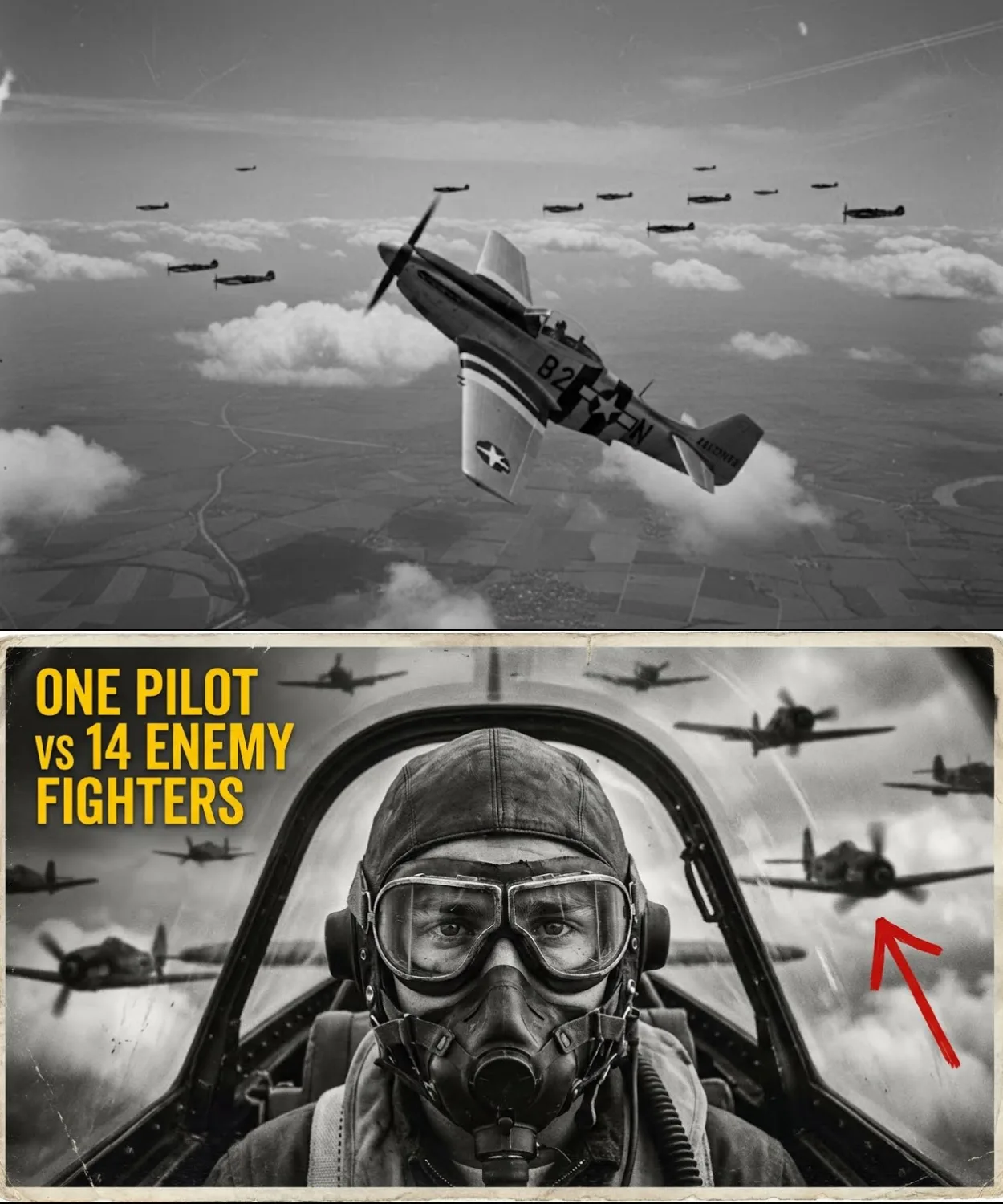 They Mocked This “Deathtrap” P-51 — Until One Rookie Outflew 14 Luftwaffe Aces in 3 Minutes