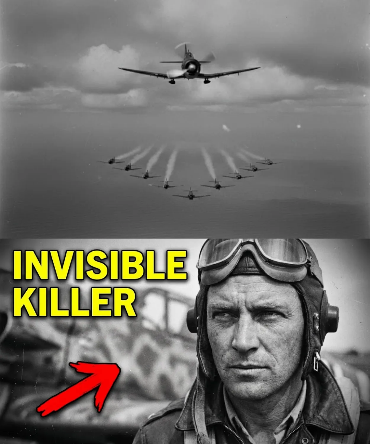 “I Can’t See Him!” — A Camouflaged Corsair Shattered a 9-Plane German Formation