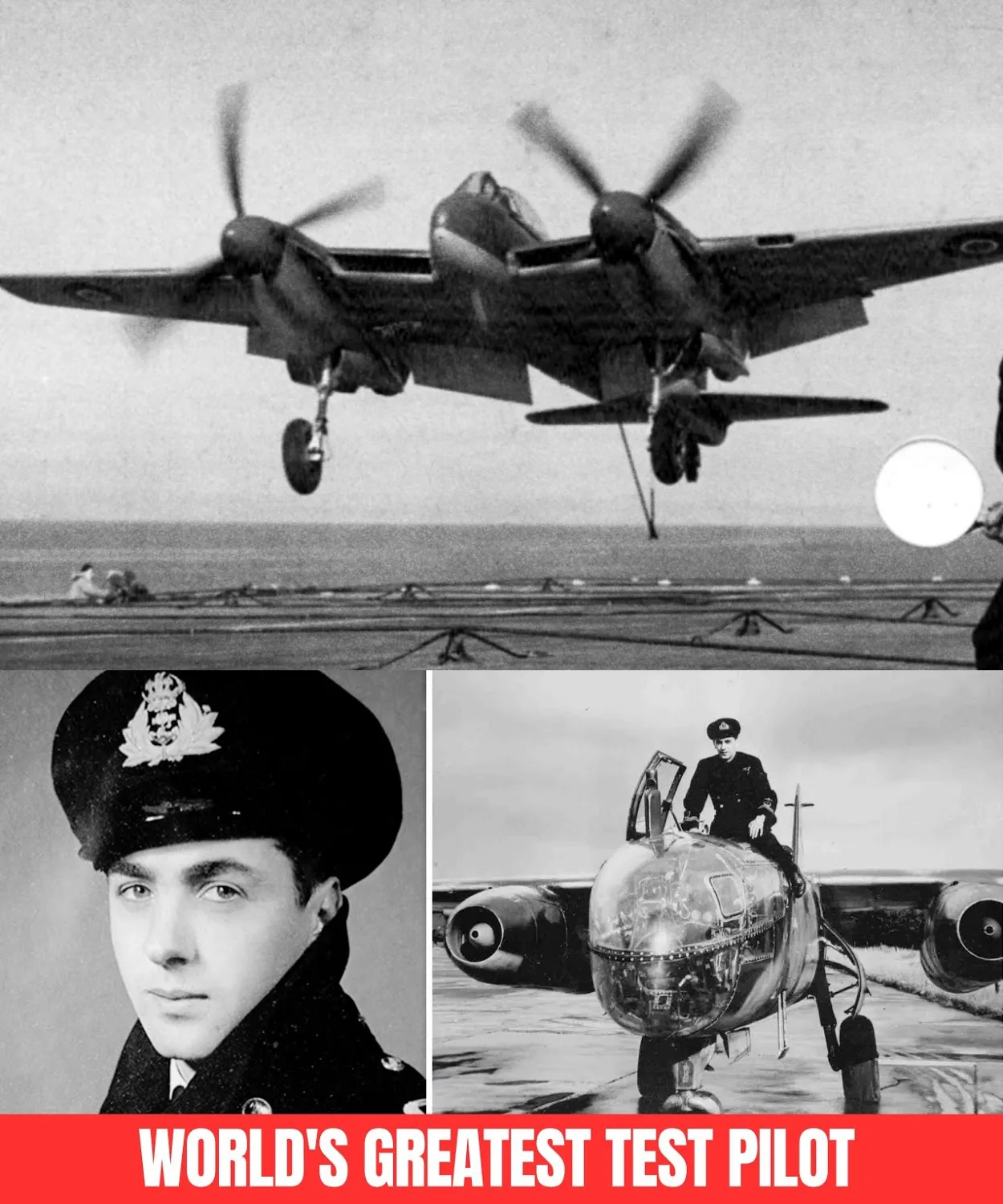 Eric “Winkle” Brown: The Pilot Who Flew the Luftwaffe’s Secret Jets”