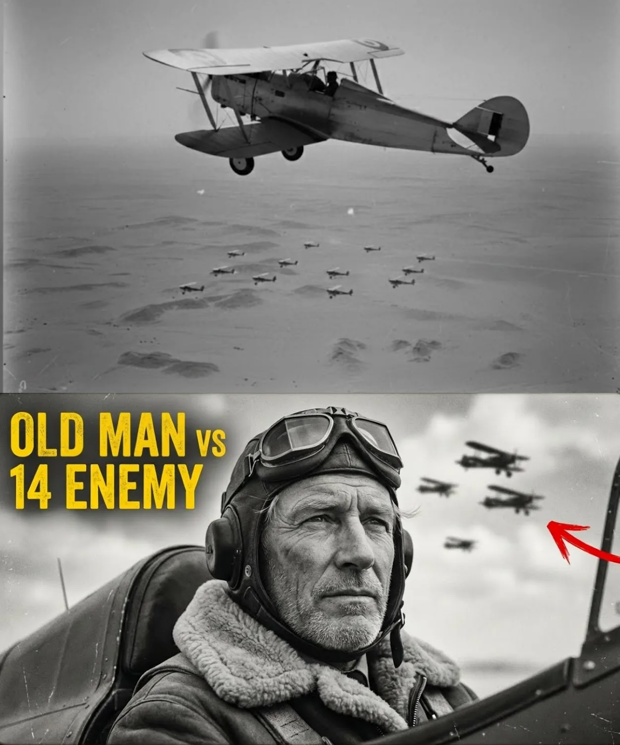 Labeled “Too Old to Fly” — He Ended the Day After Beating 14 Enemy Fighters